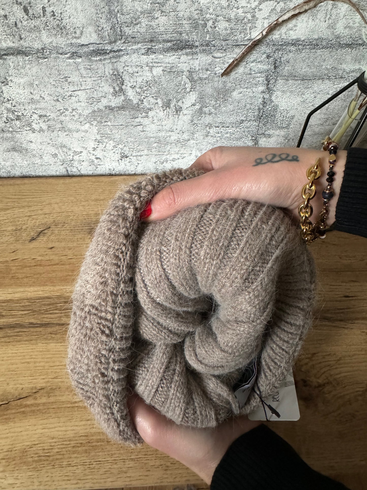 Bonnet Douceur Taupe