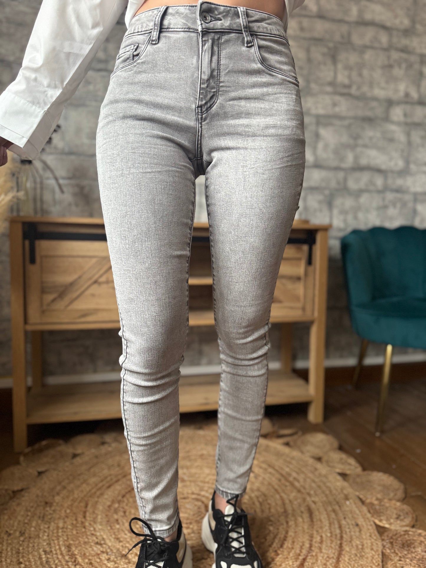 Jean's Slim Gris