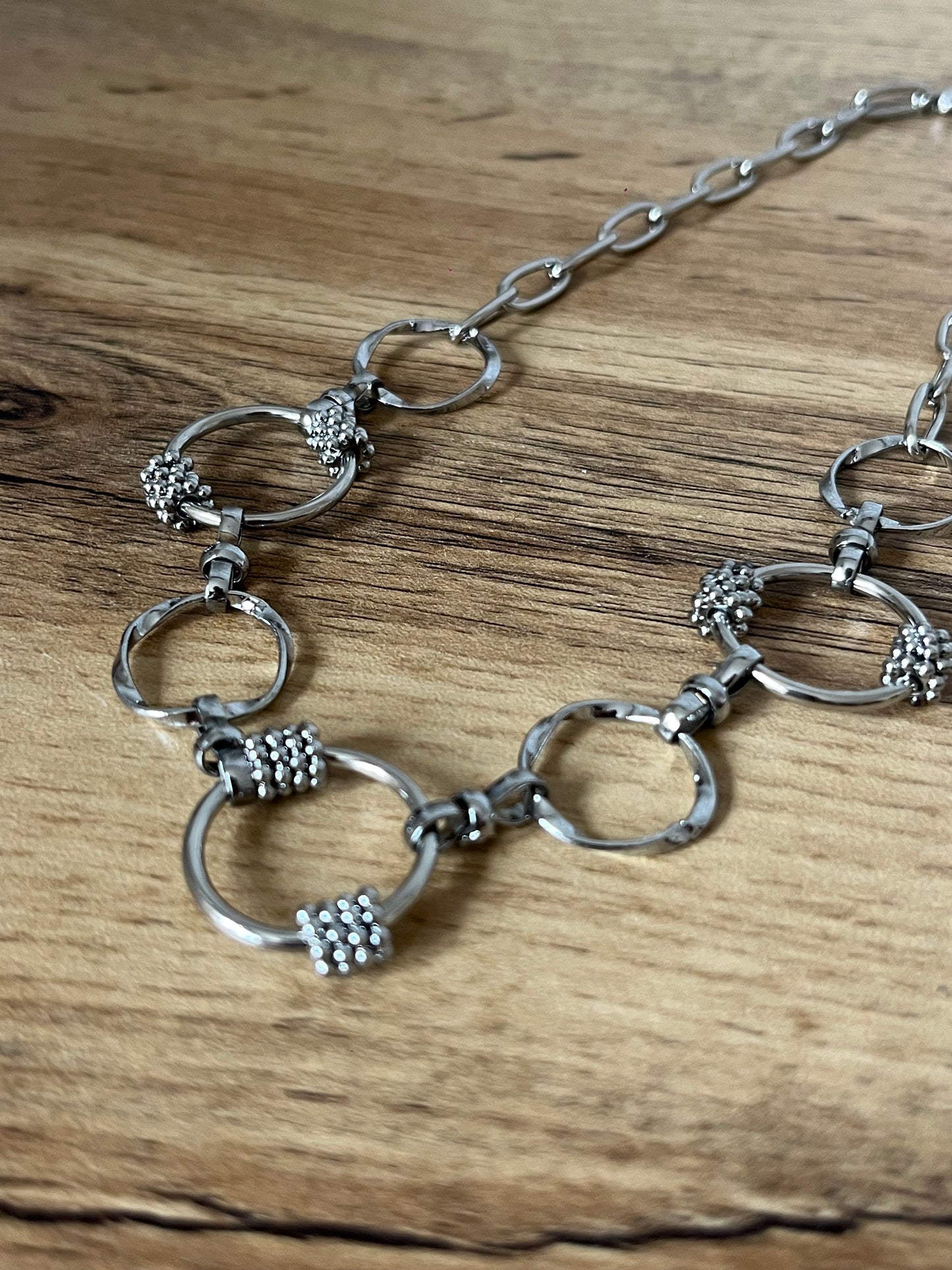 Collier Anneau Argent