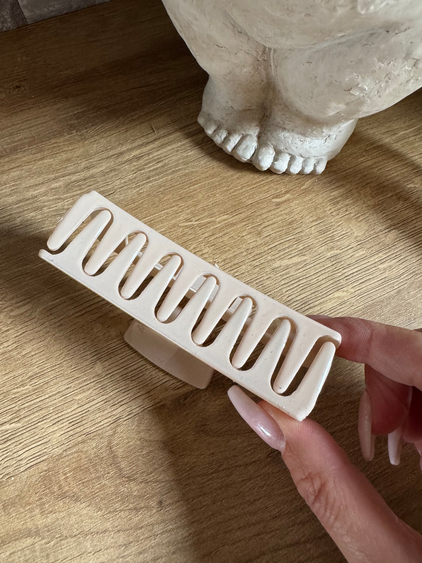 Pince Rectangle Écru