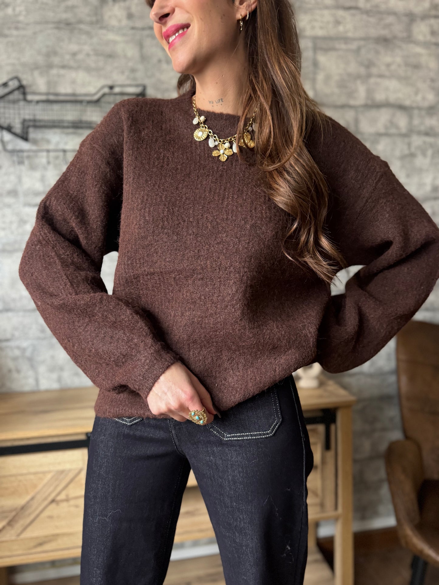 Pull Toudou Chocolat