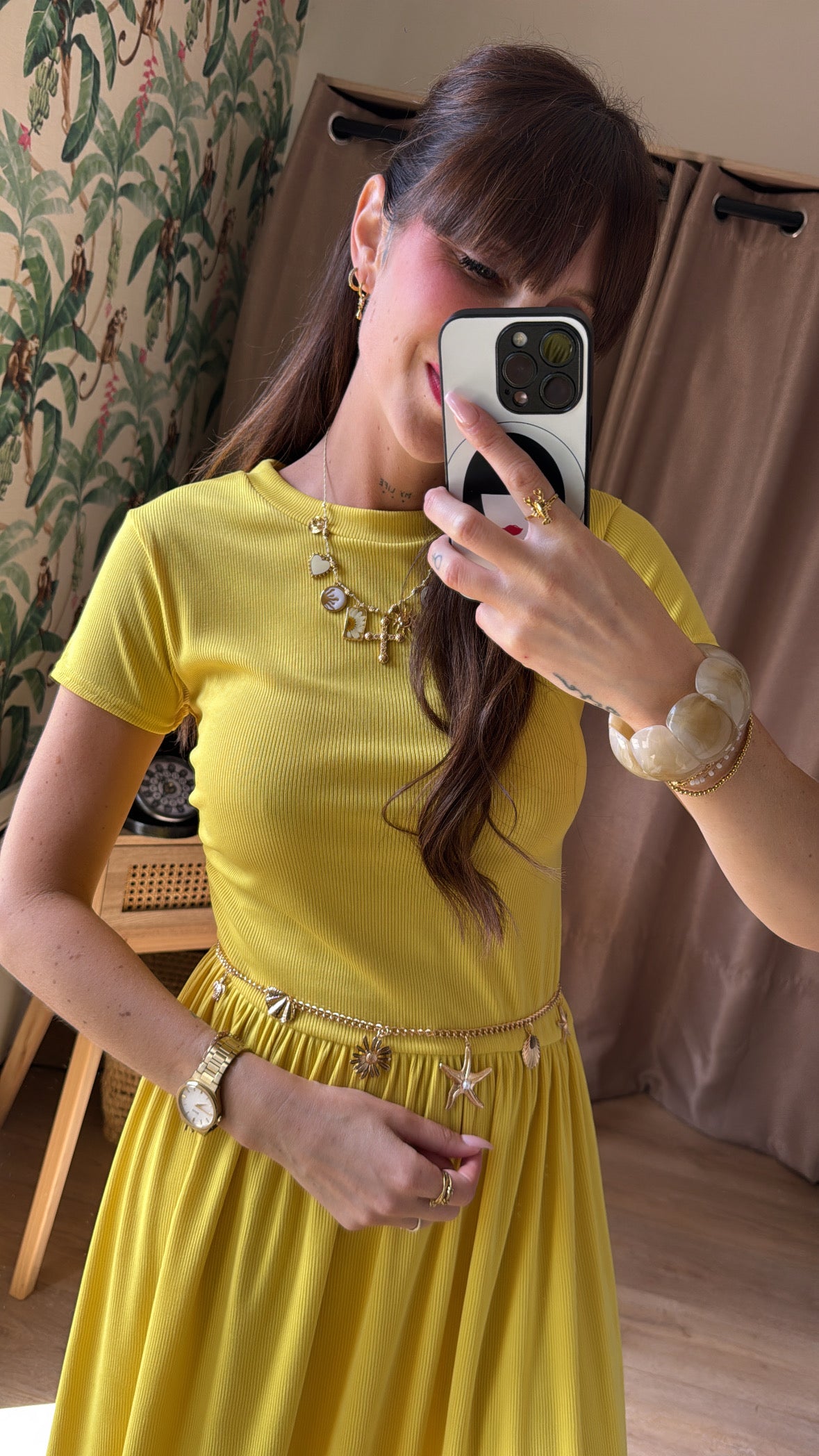 Robe Soraya Jaune