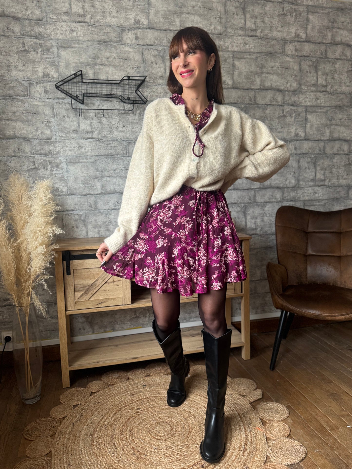 Pull Toudou Beige