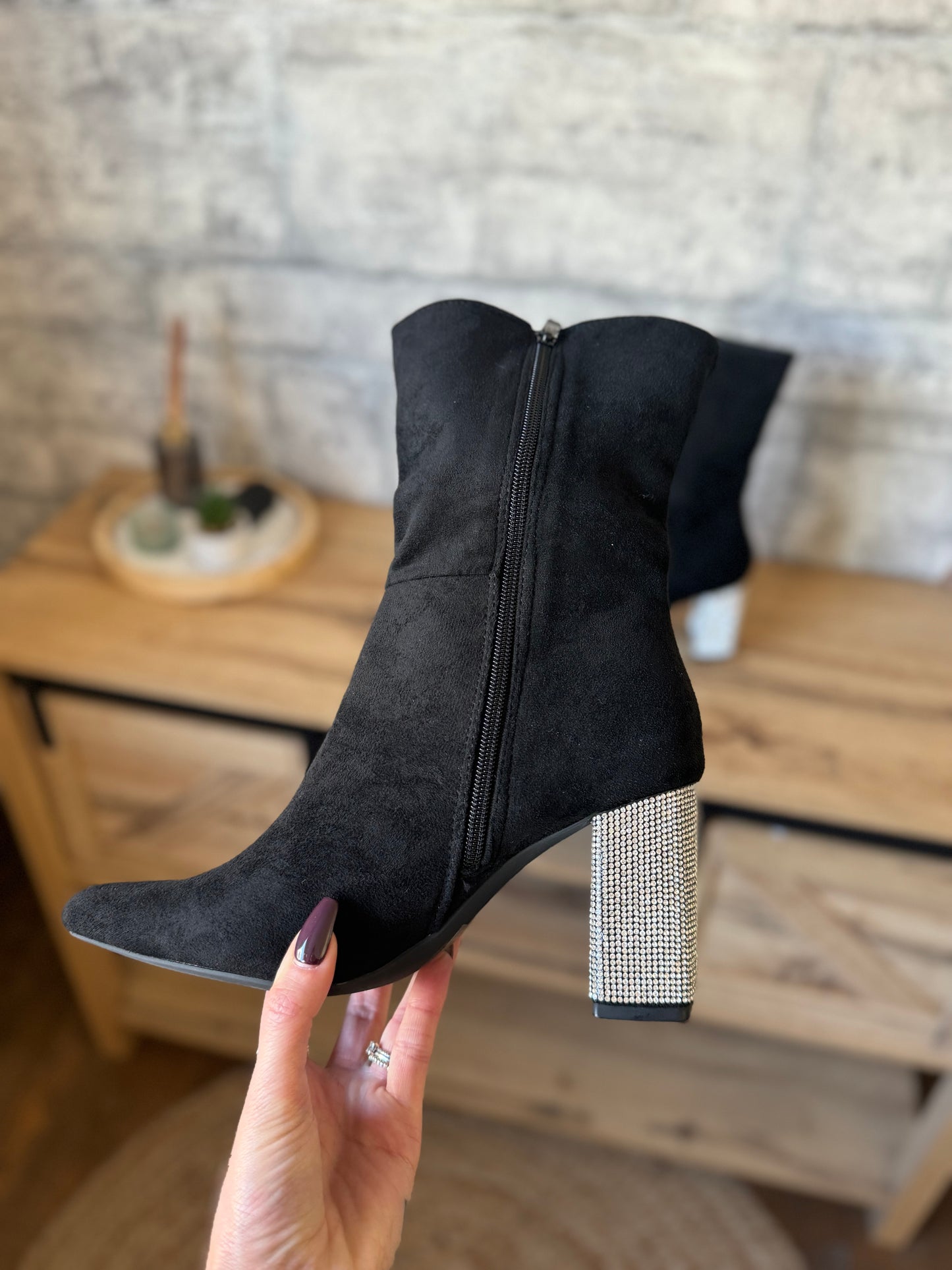 Bottines Noir Paillettes