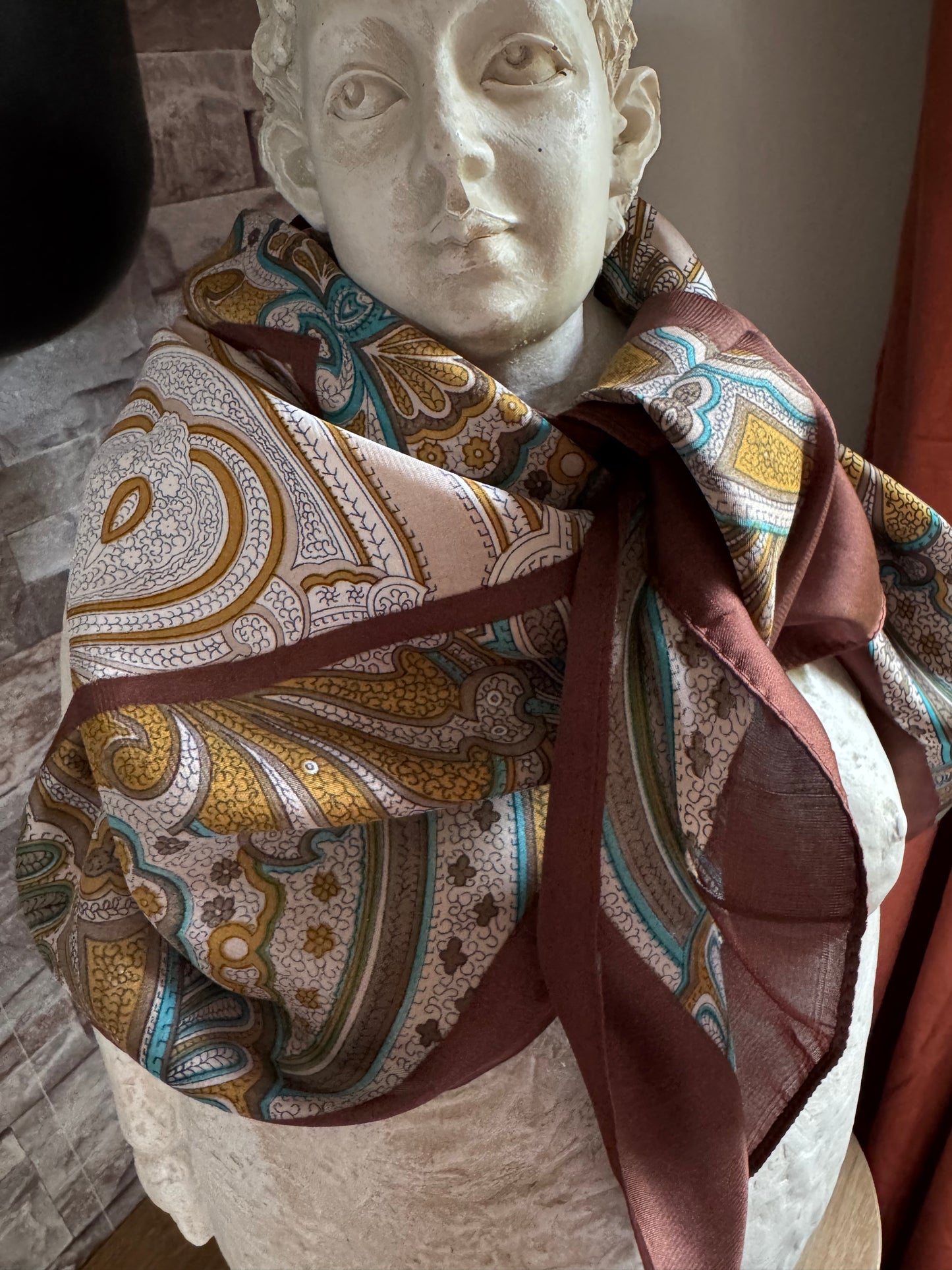 Foulard Carré Choco