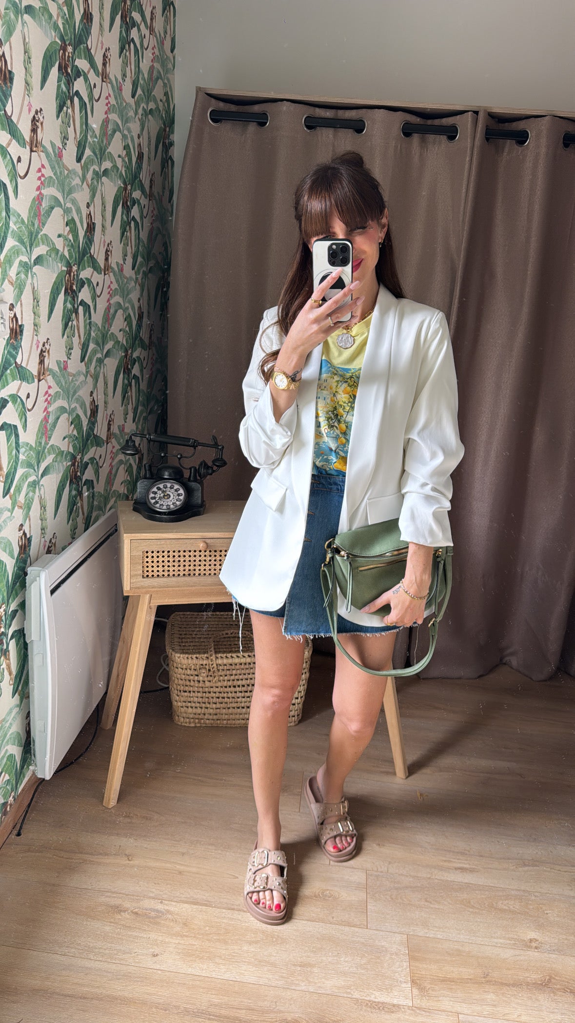 Blazer Uni Blanc