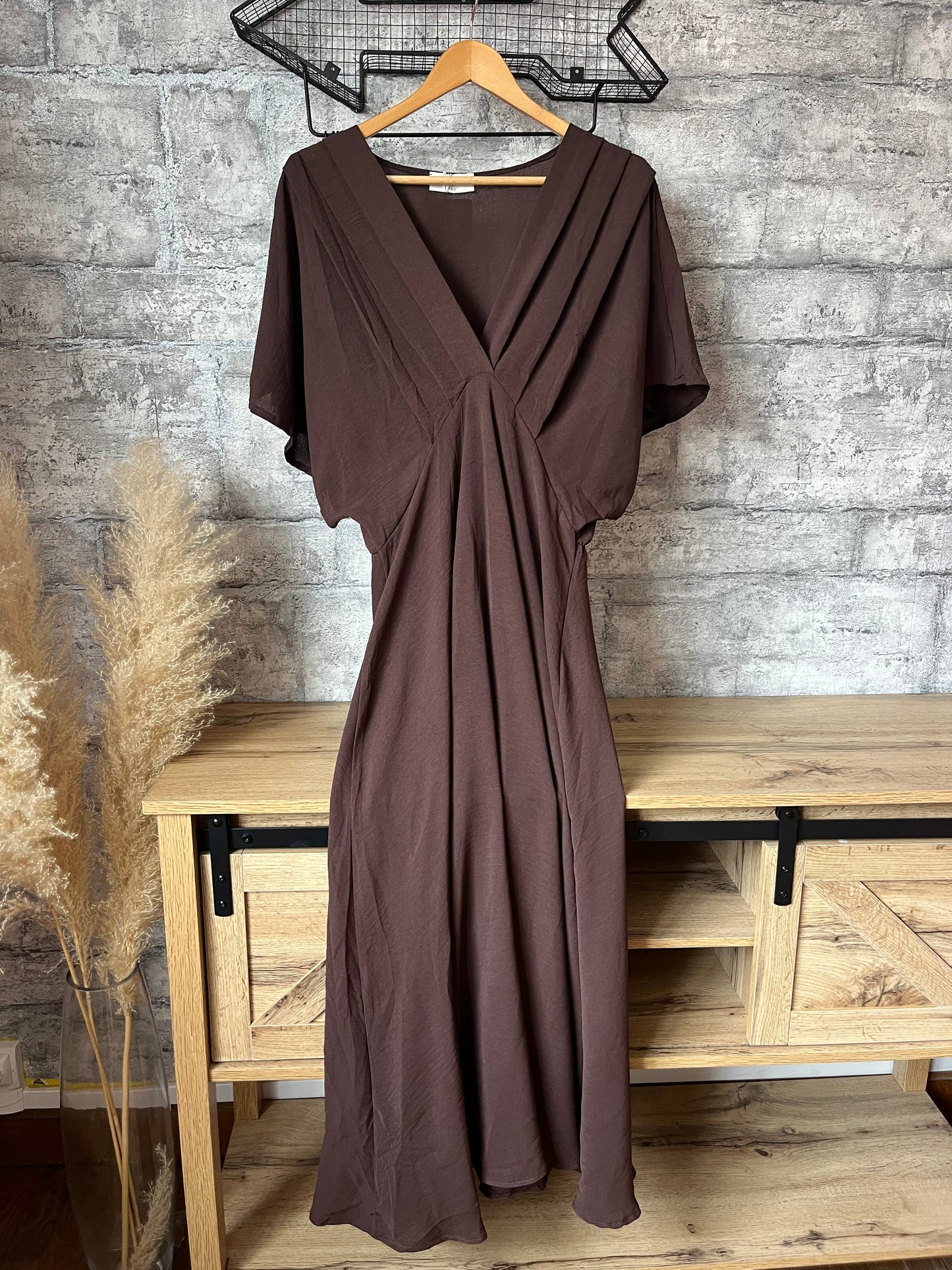 Robe Longue Coline Chocolat