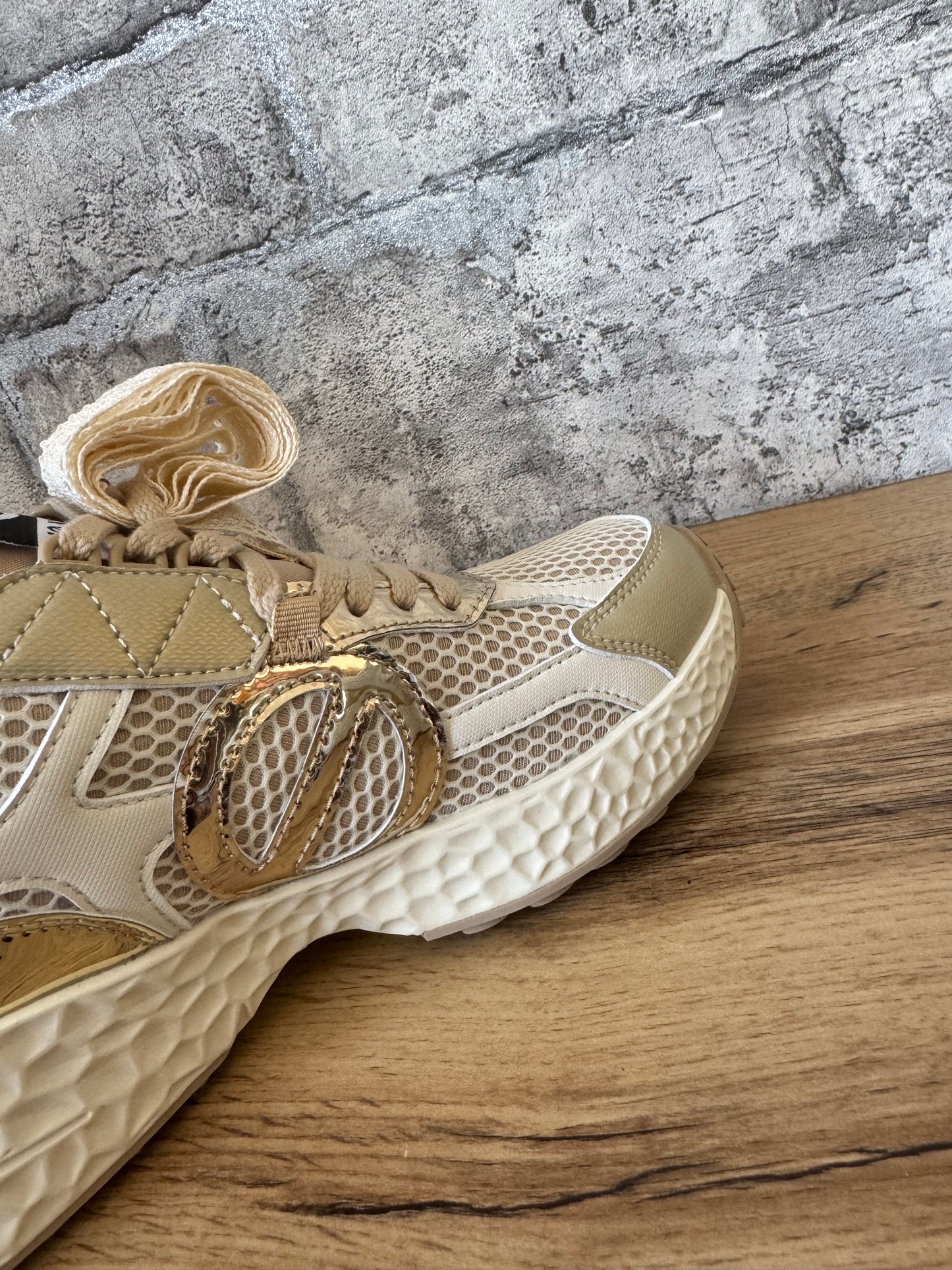 Basket No Name Carter 2.0 Runner Beige/Or