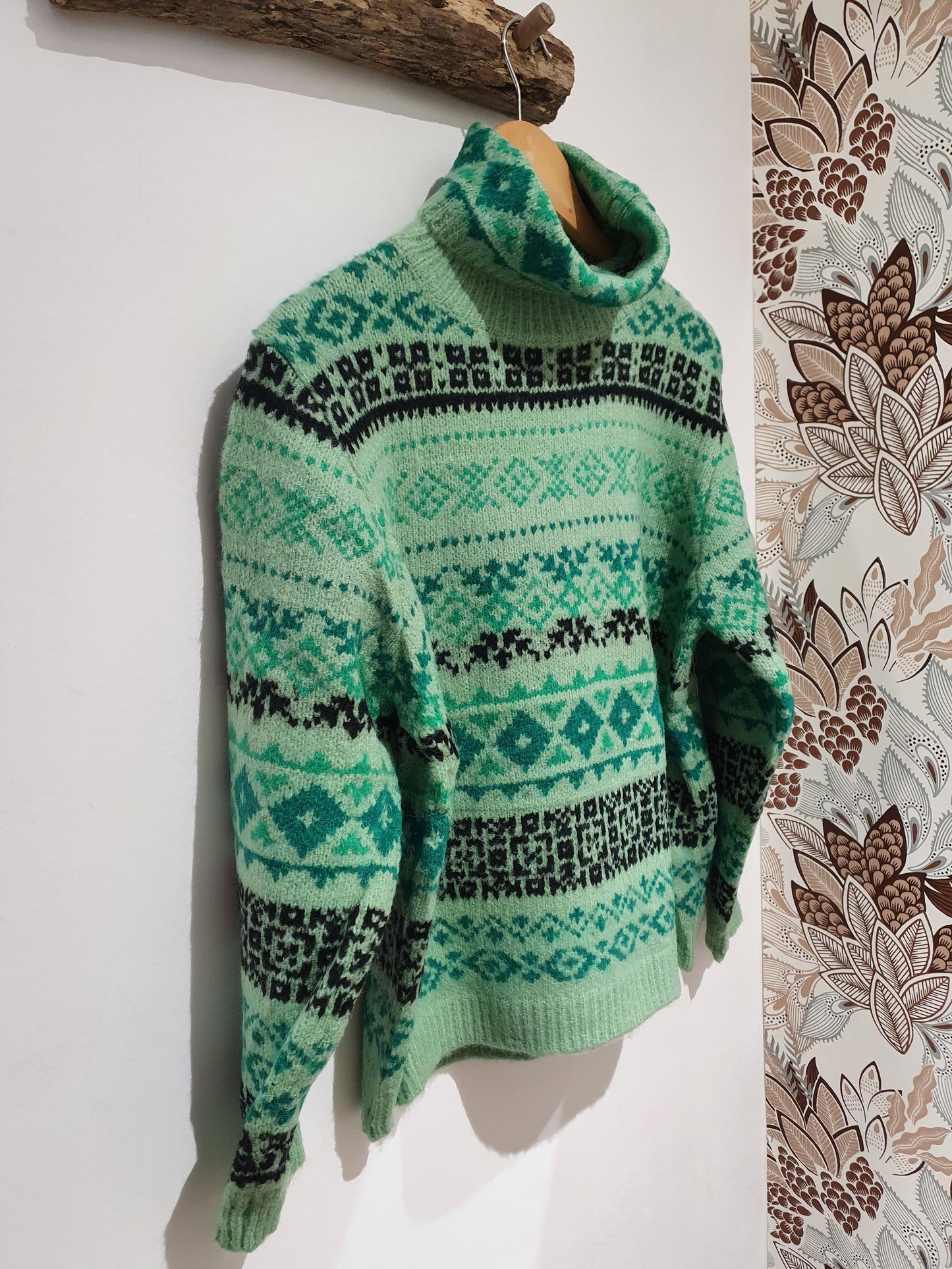 Pull Chris Blanc/Vert