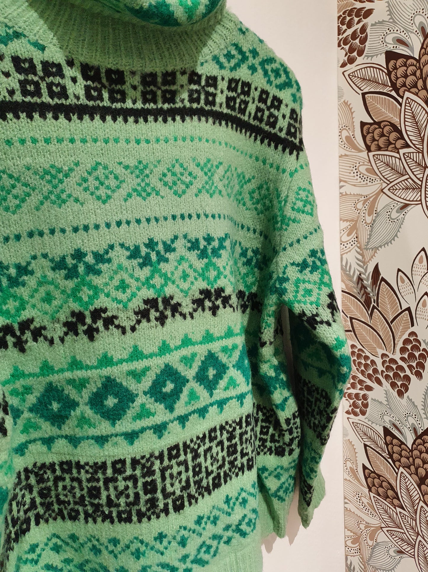 Pull Chris Blanc/Vert