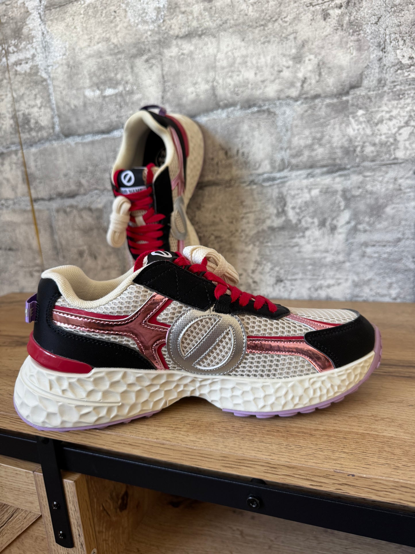 Basket No Name Carter 2.0 Runner Black/Lilas