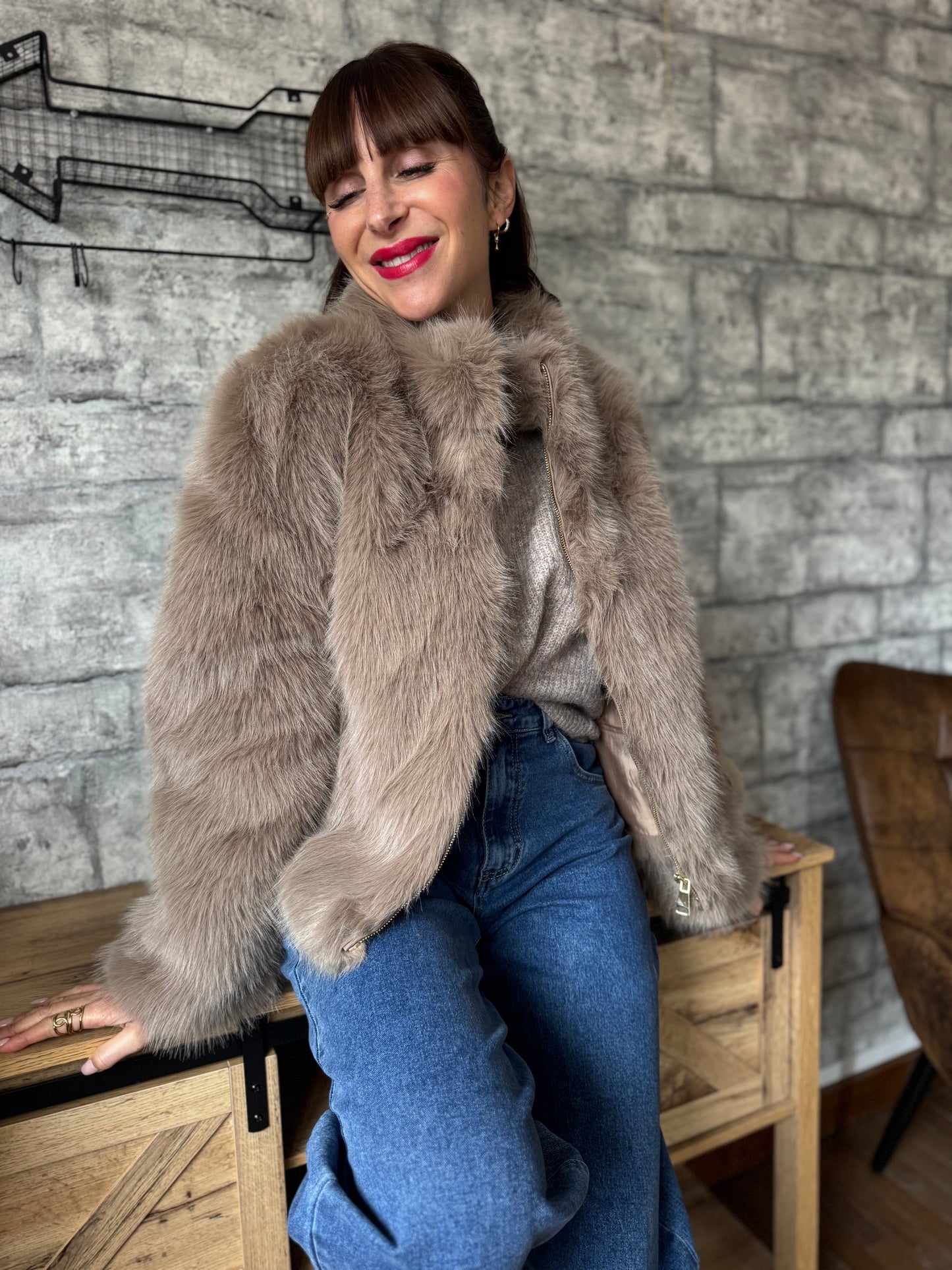 Manteau Patachon Taupe