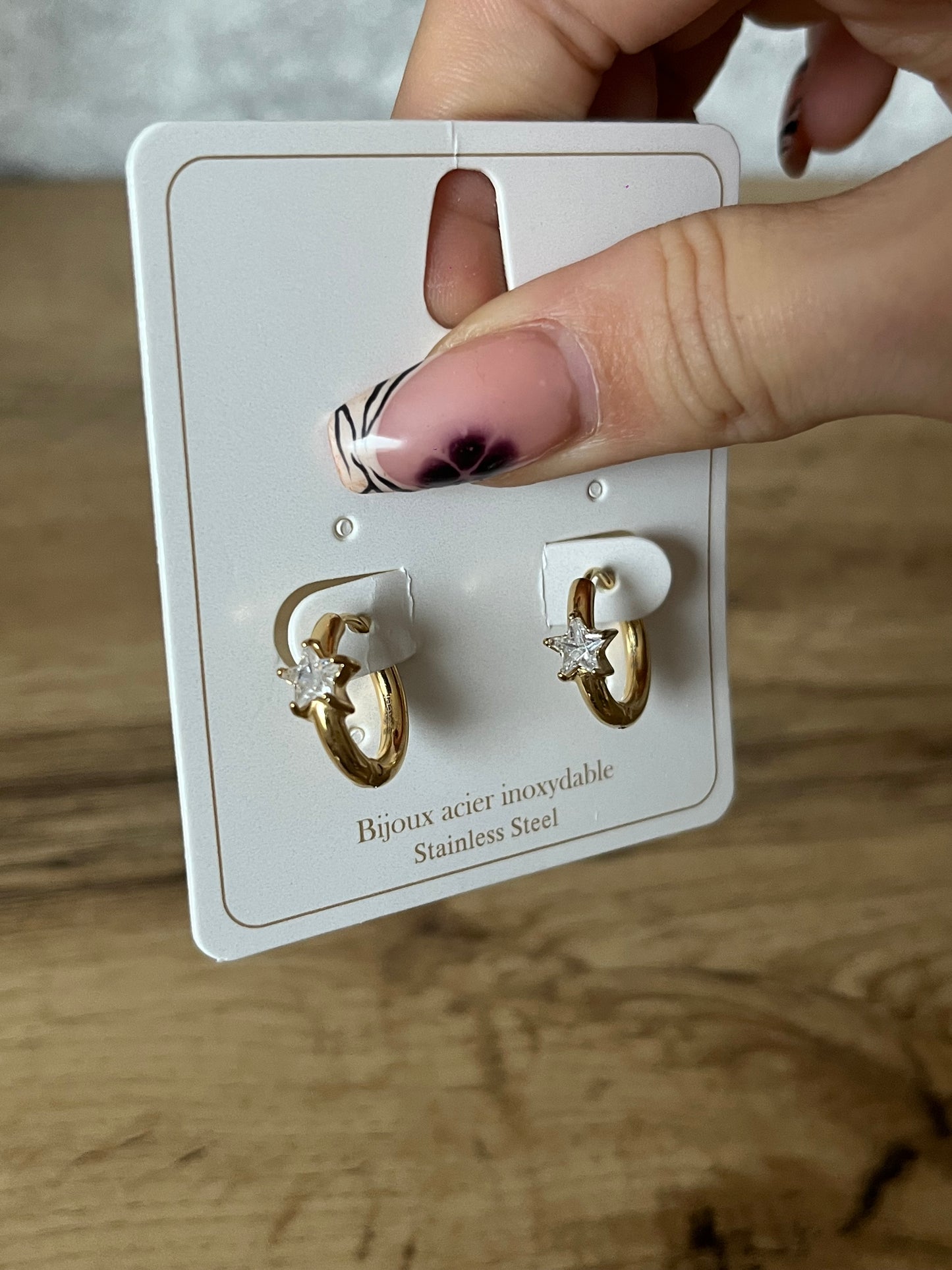 Boucle d’oreille Étoile