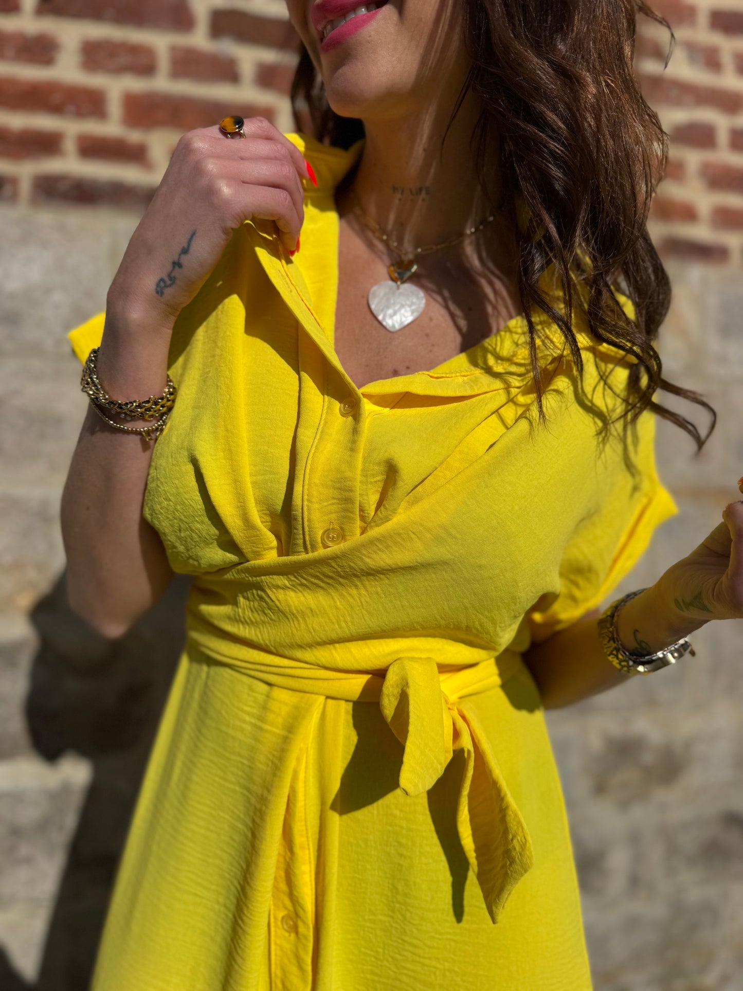 Robe Louise Jaune
