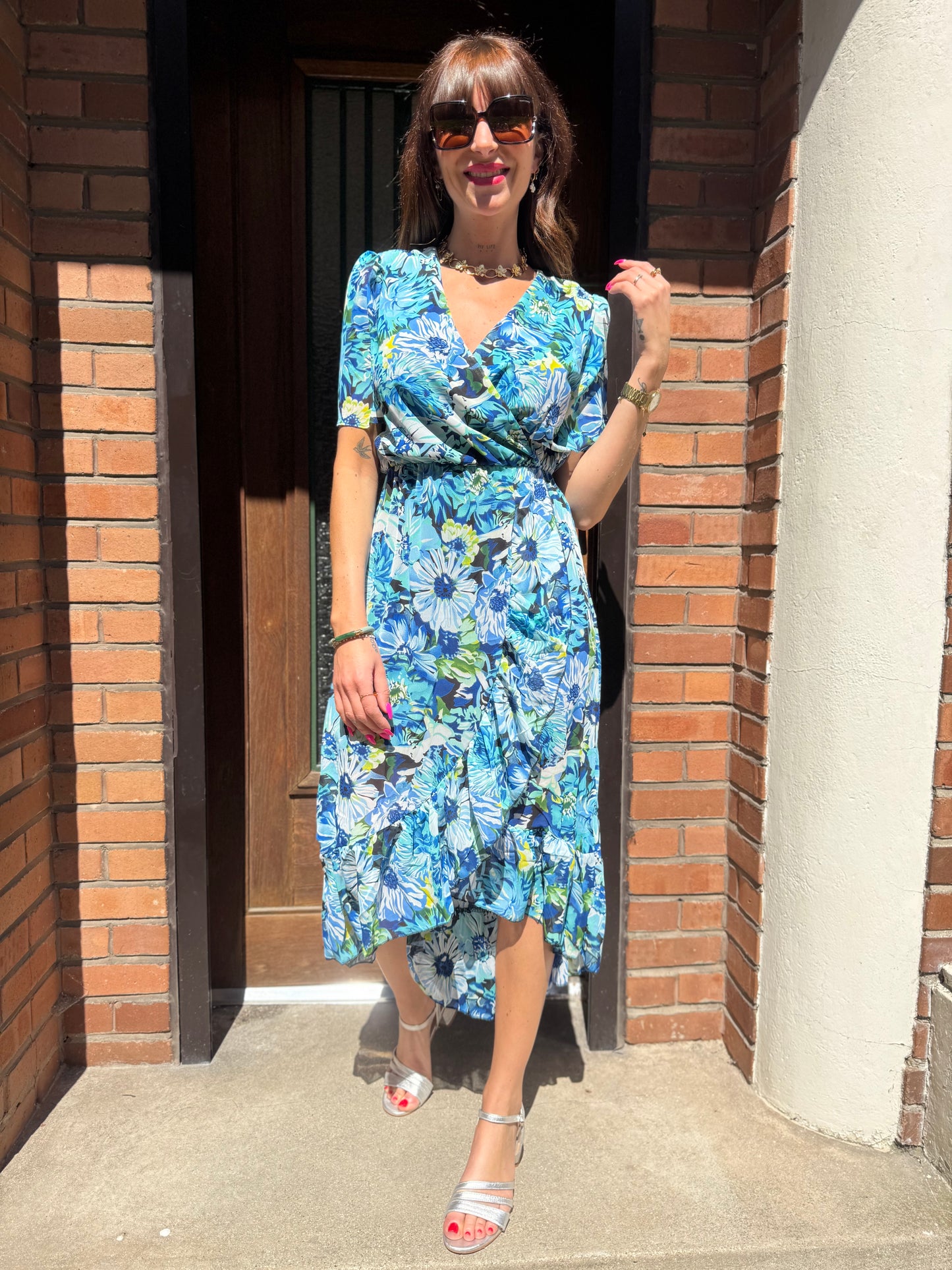 Robe Capucine bleu
