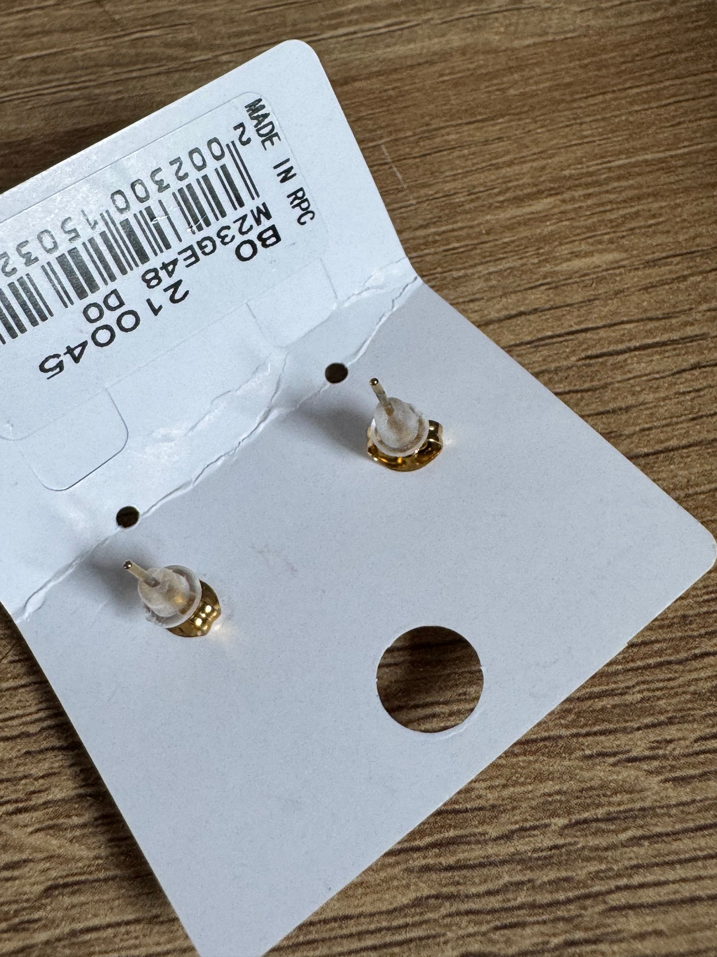 Boucle d’oreille Croix