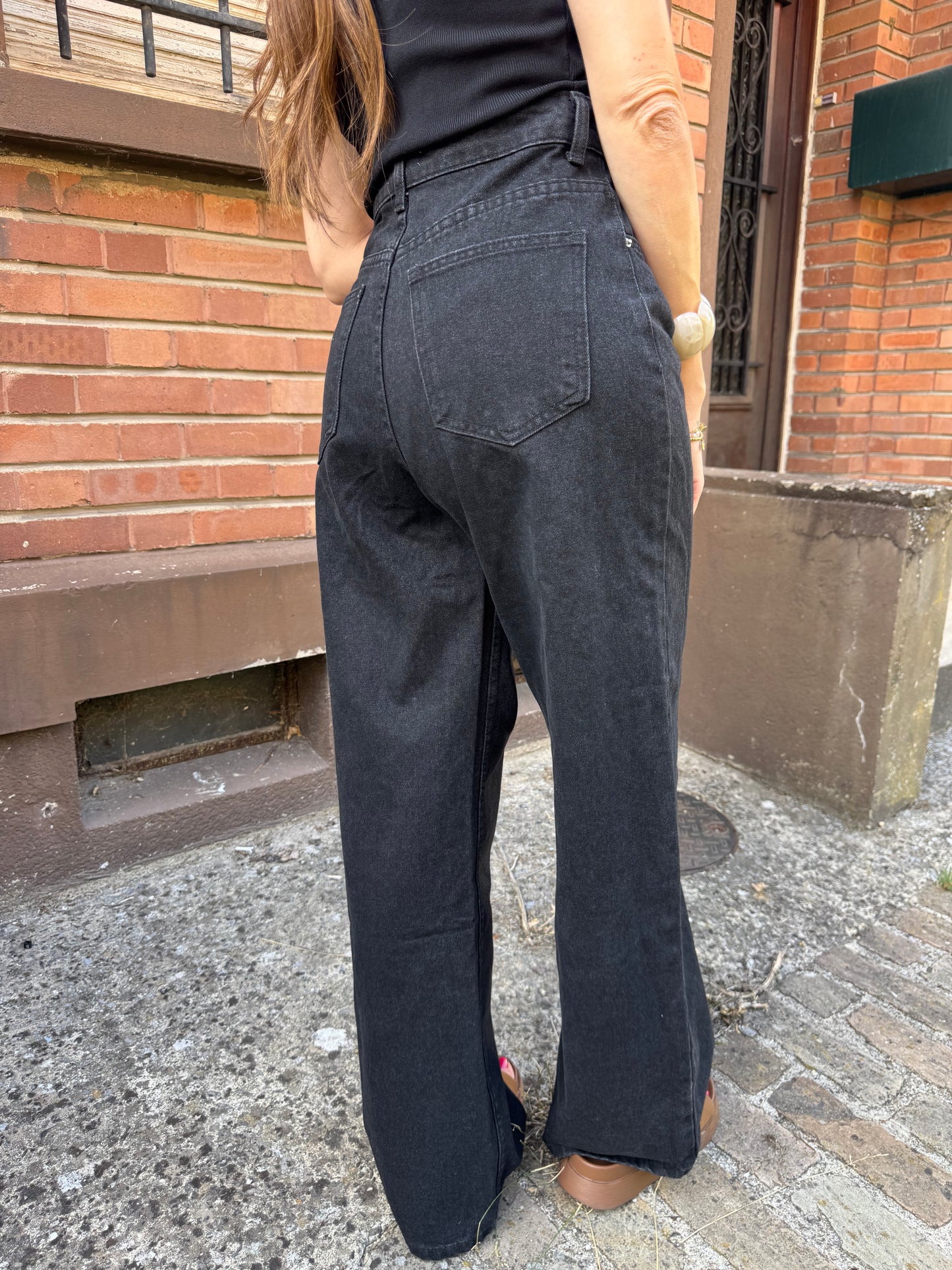Jean’s Asymétrique Noir