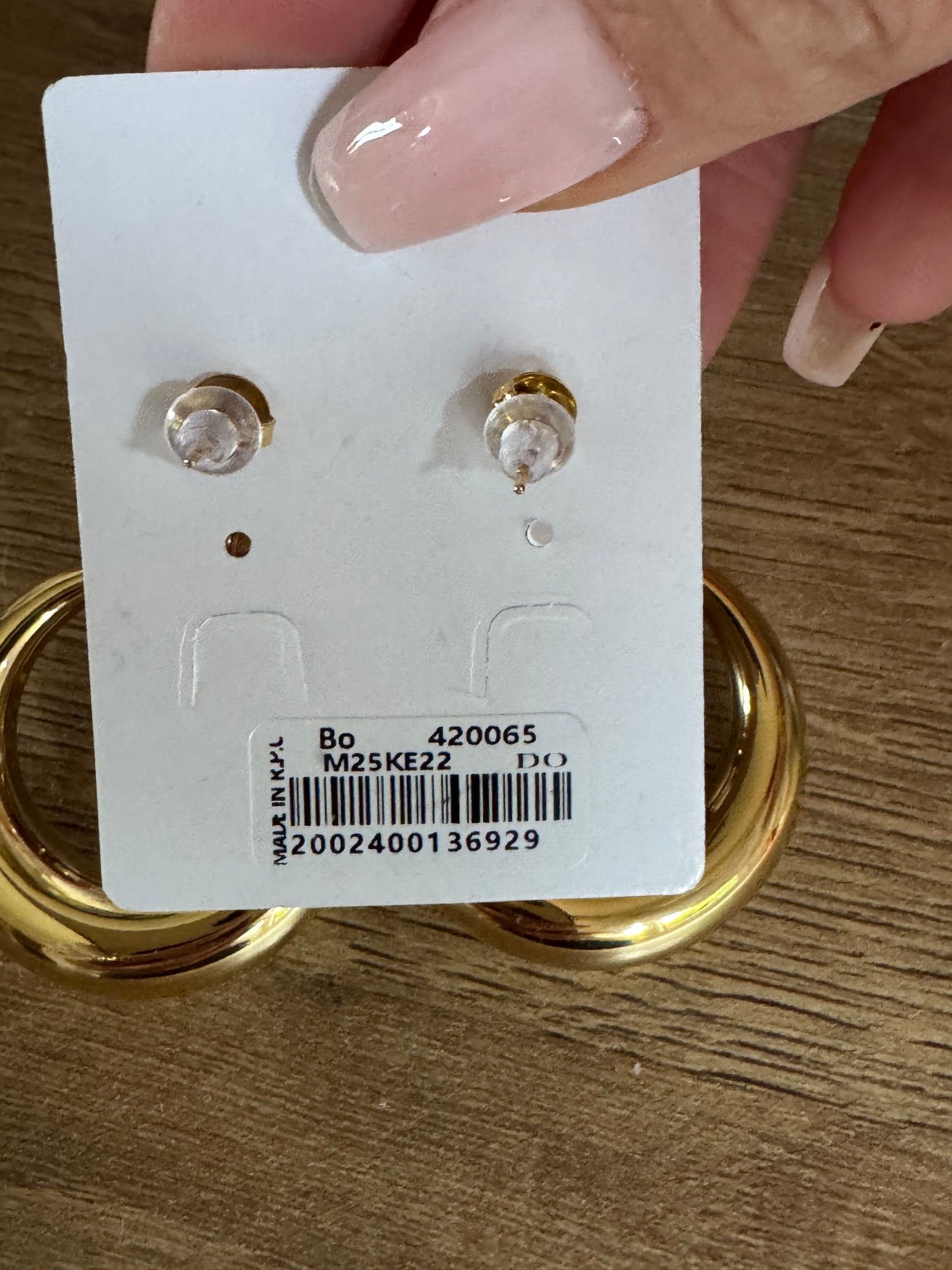 Boucle d’oreille Zoé