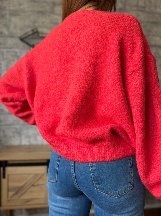 Gilet Elliot Framboise