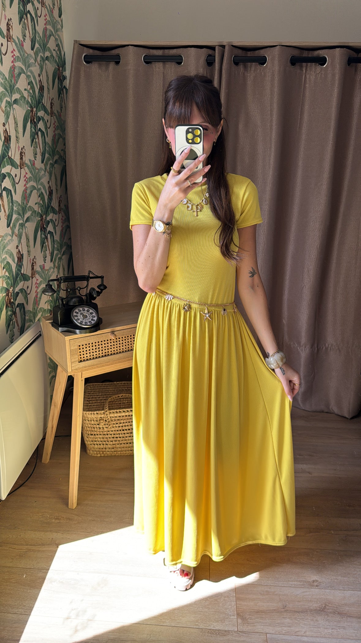 Robe Soraya Jaune