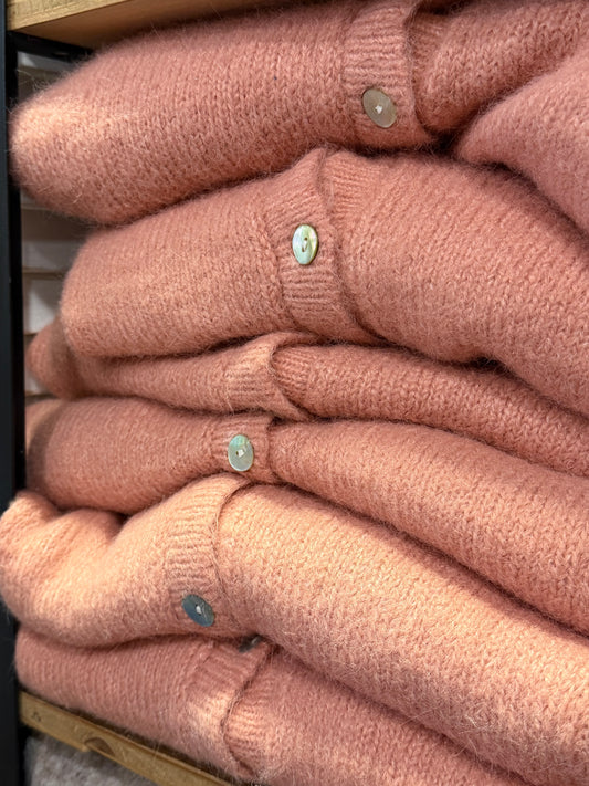 Gilet Elliot Vieux Rose