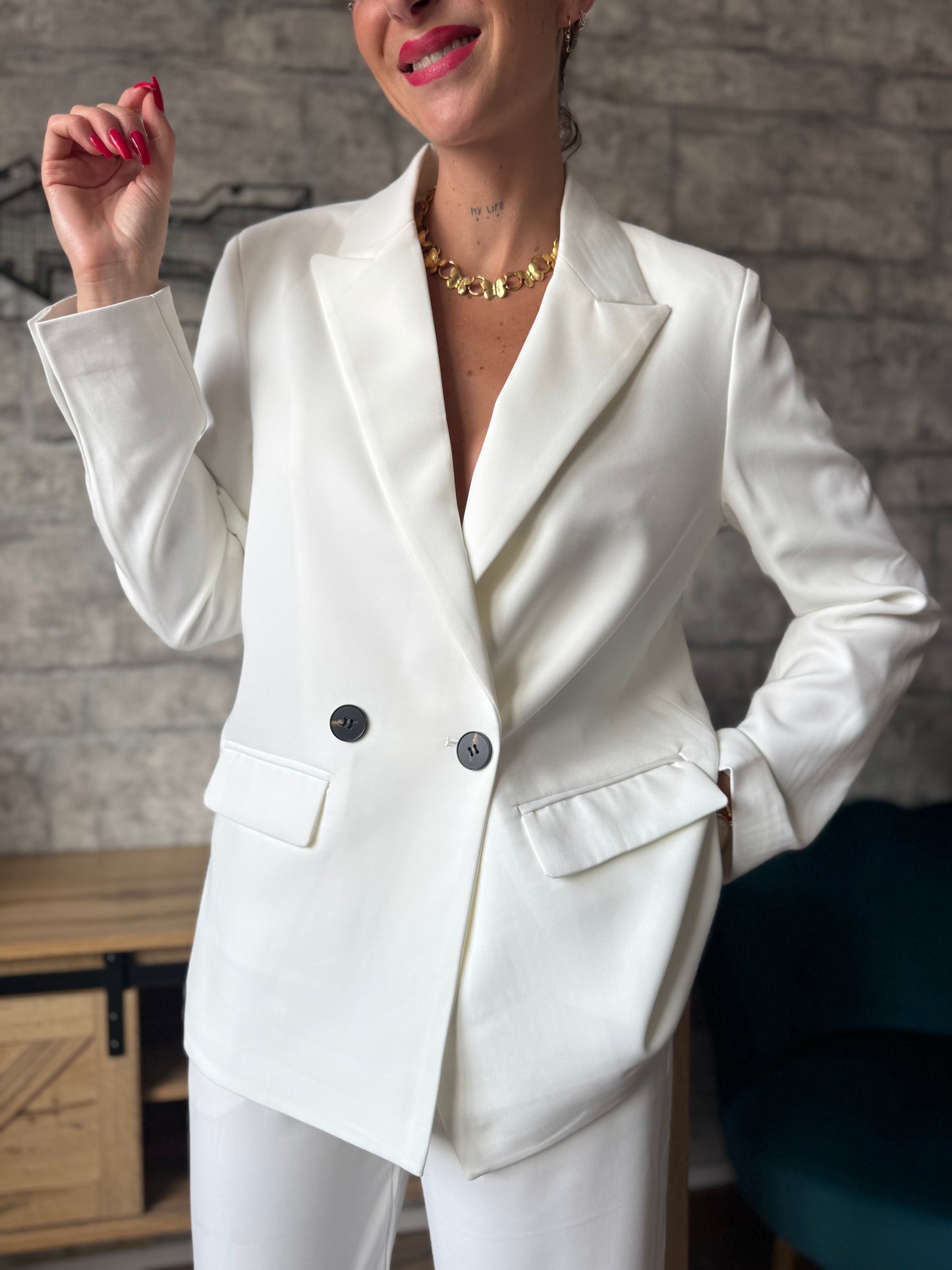 Blazer François Blanc