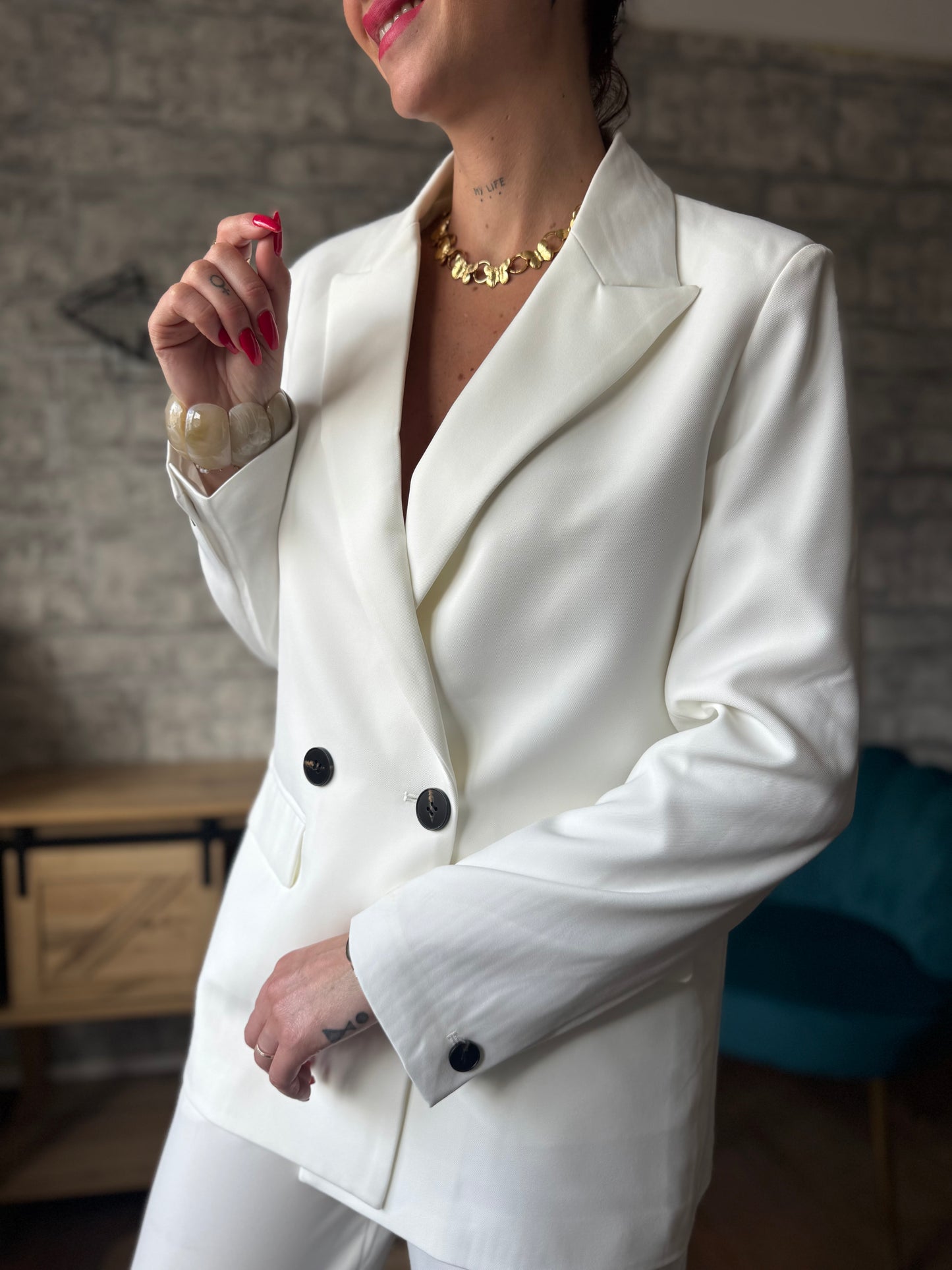 Blazer François Blanc