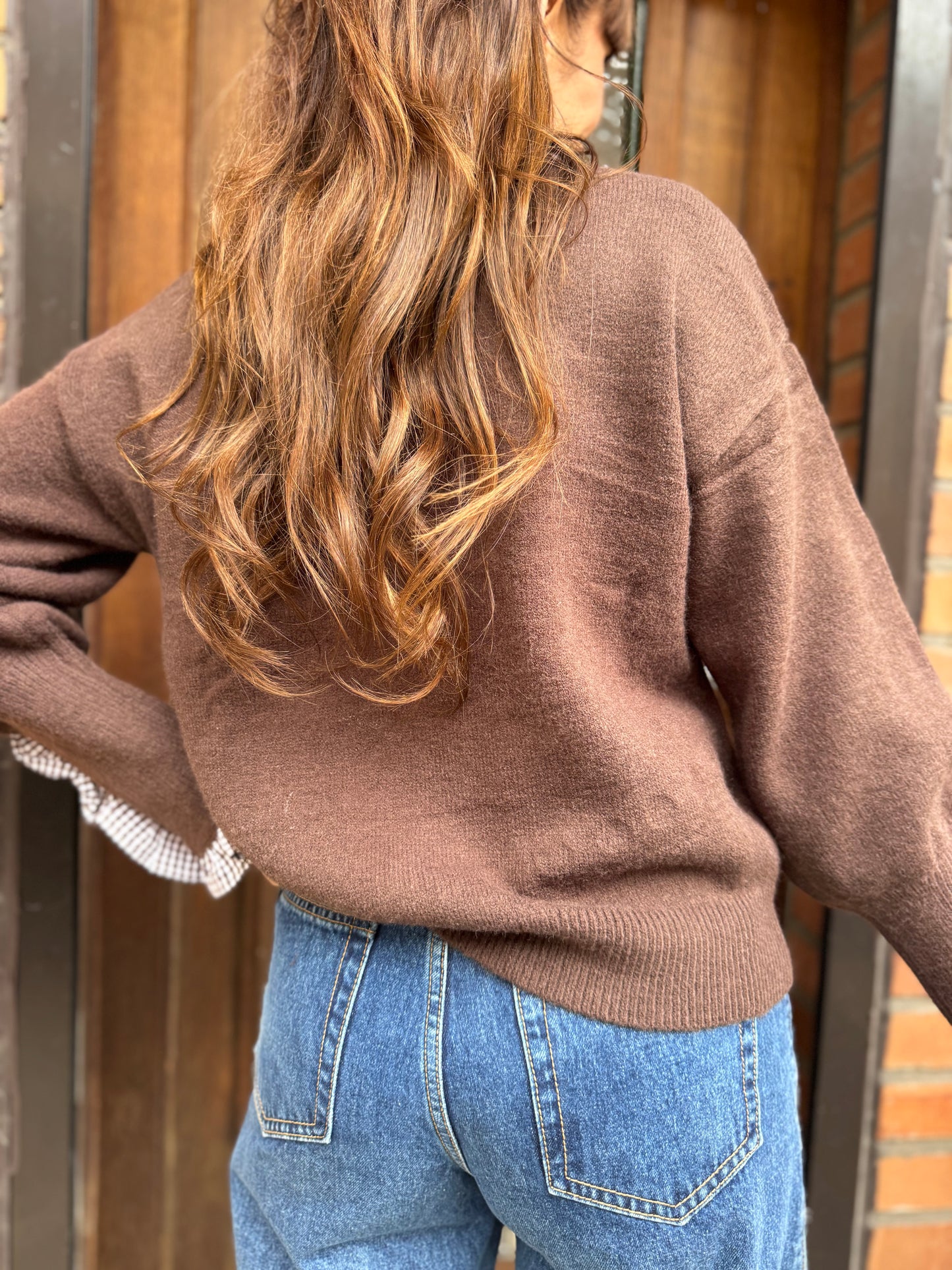Pull Col Vichy