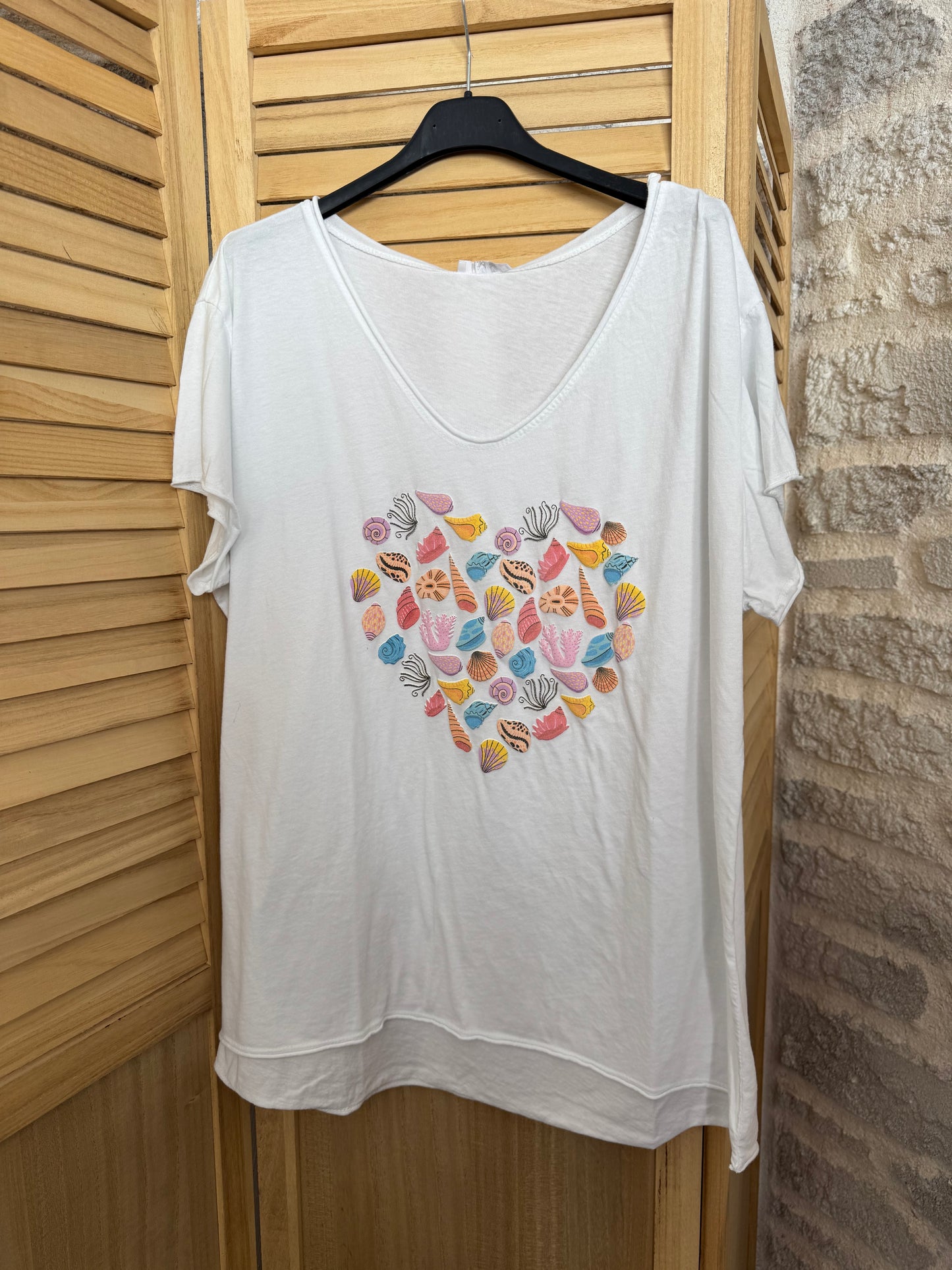 Tee-Shirt Coquillage Pulpeuse