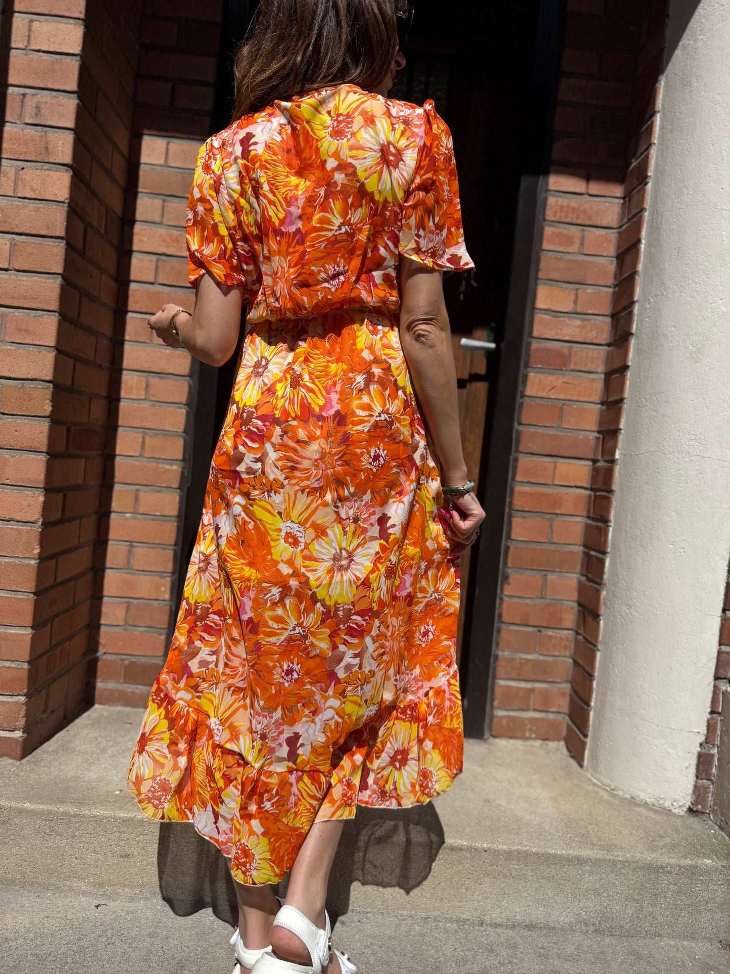 Robe Capucine Orange