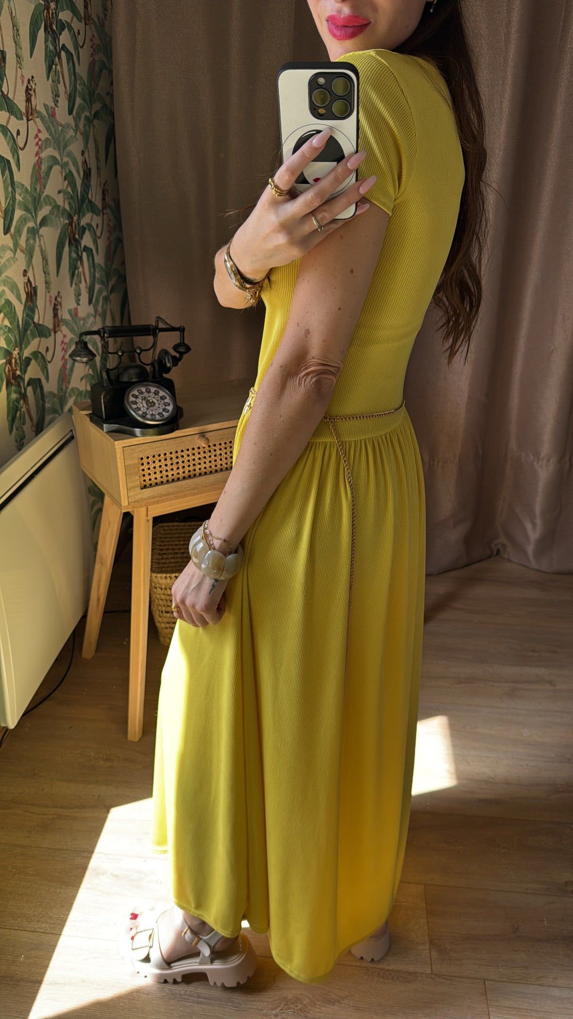 Robe Soraya Jaune