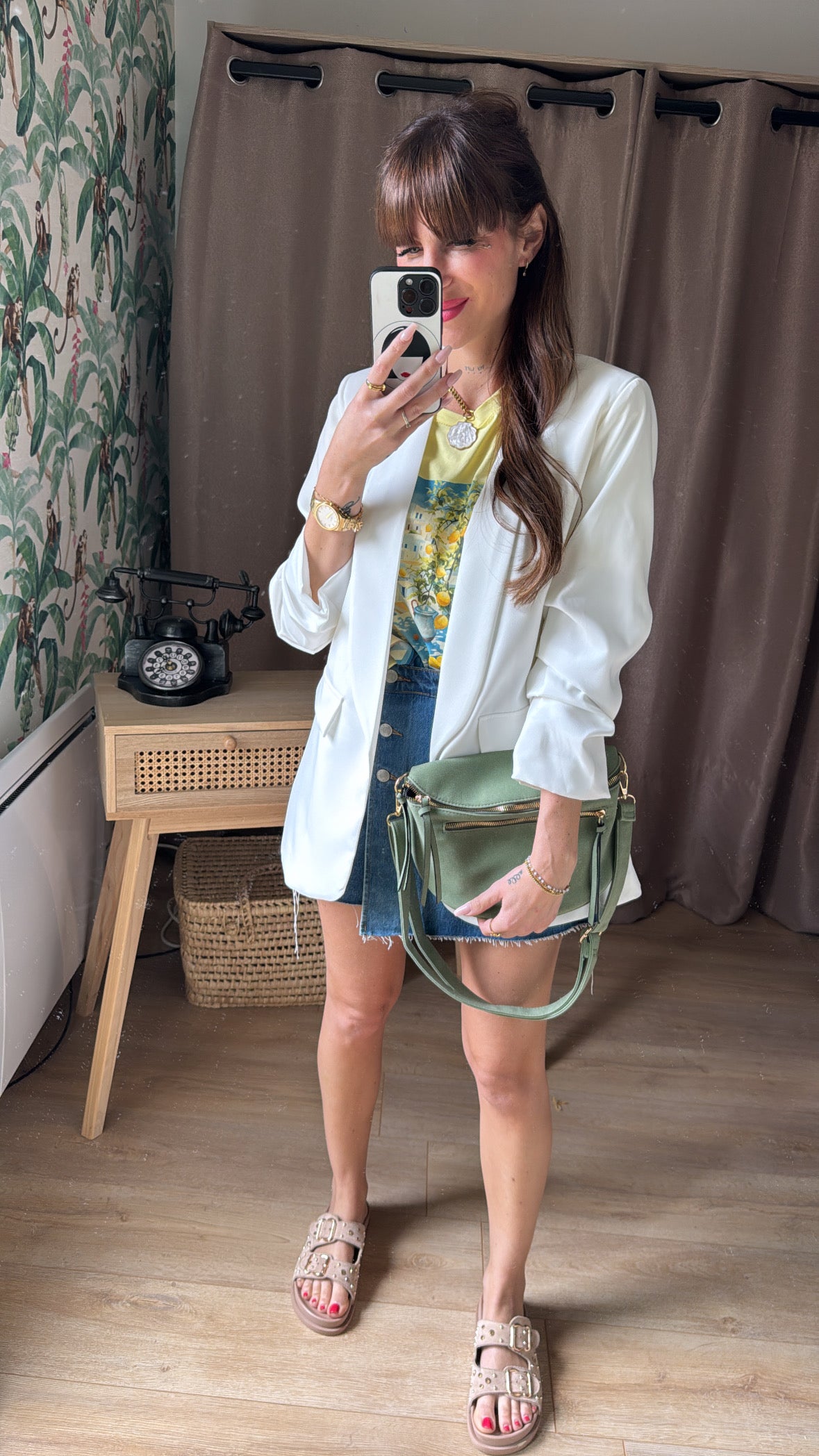 Blazer Uni Blanc