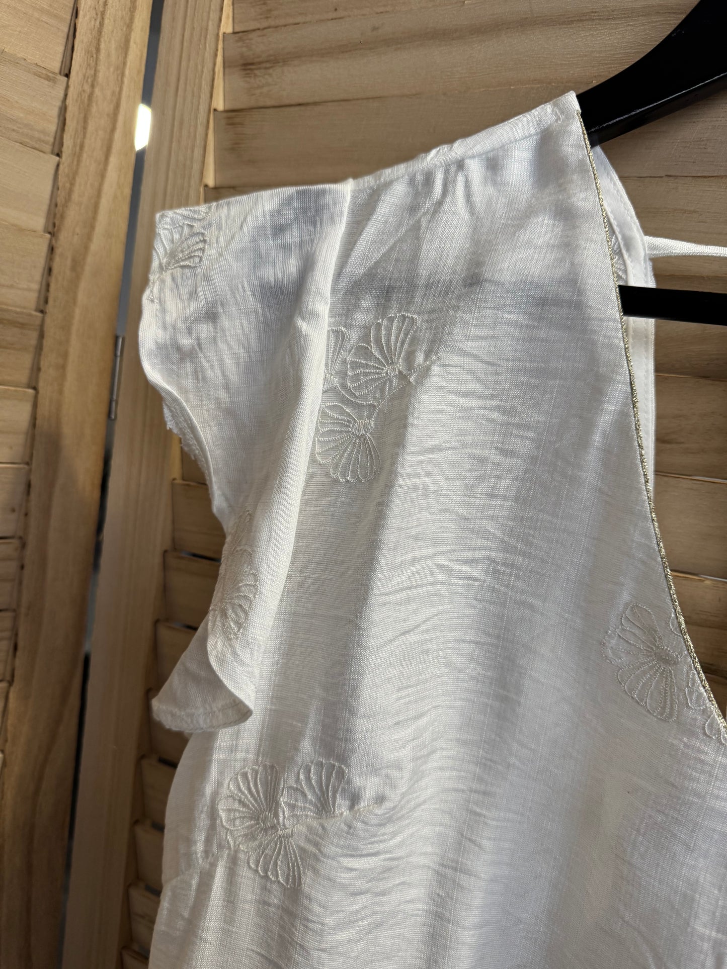 Blouse Sisi Blanc Pulpeuse