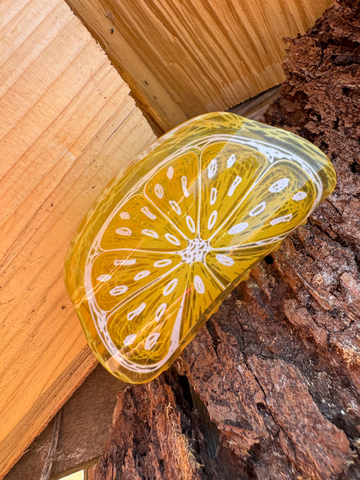 Pince cheveux Citron