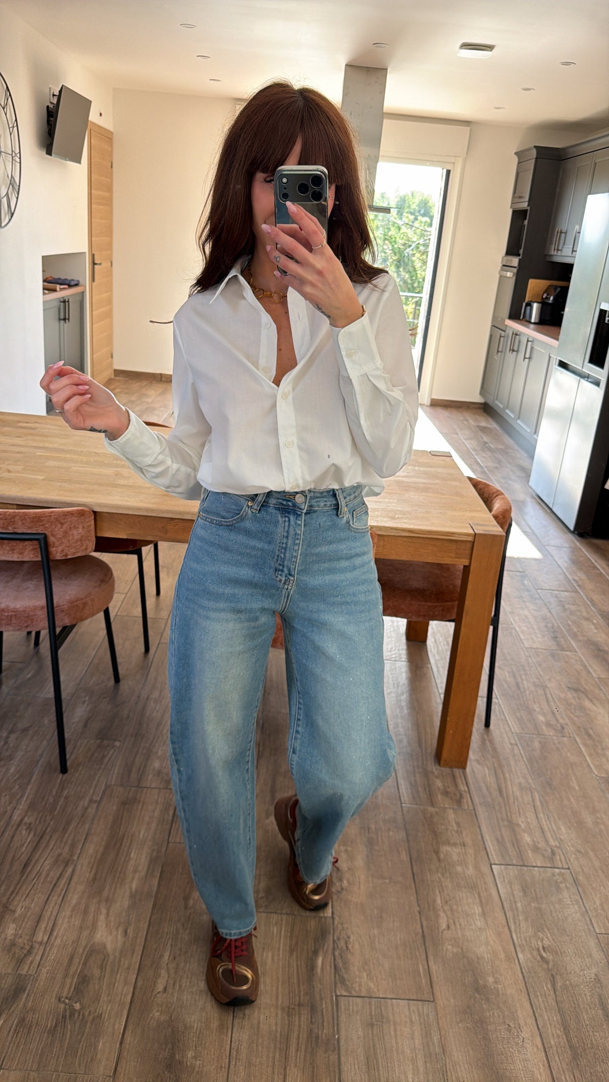 Chemise Unie Blanche