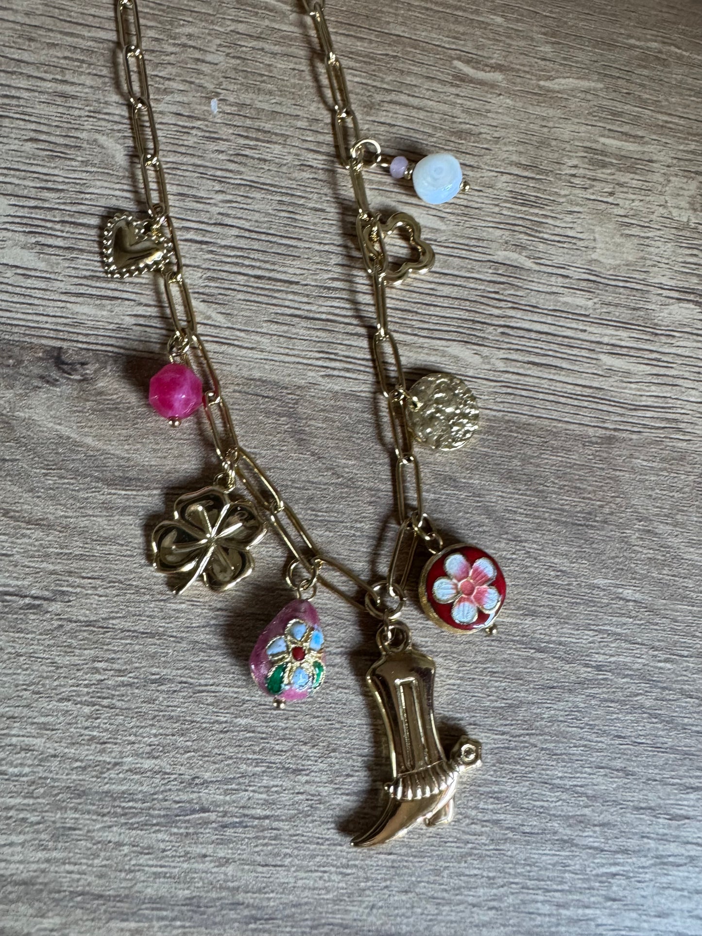 Collier Breloque Santiag