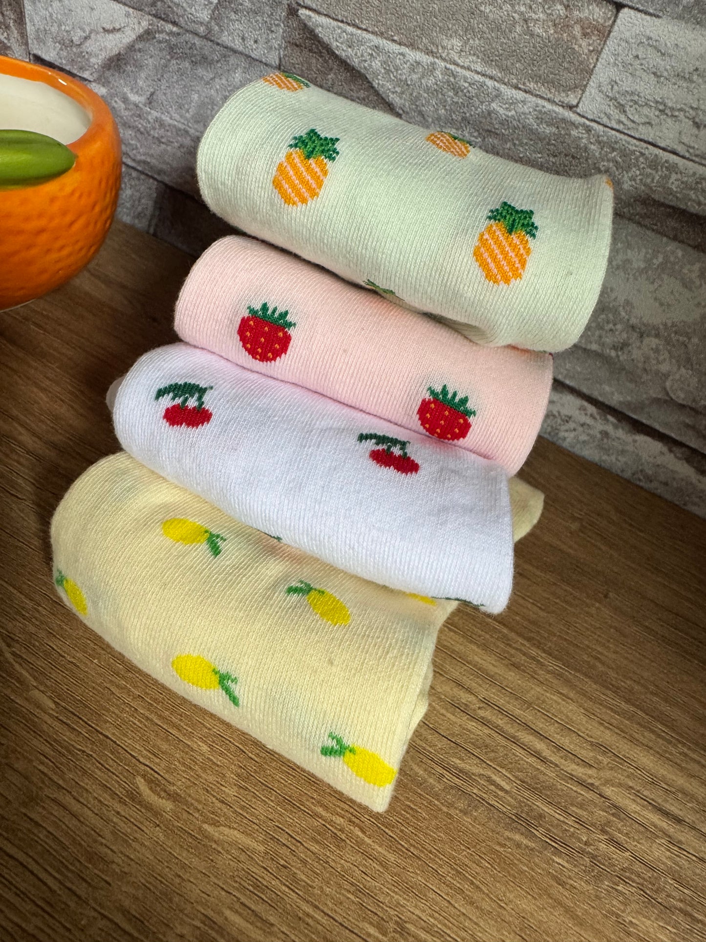 Chaussettes Fruits
