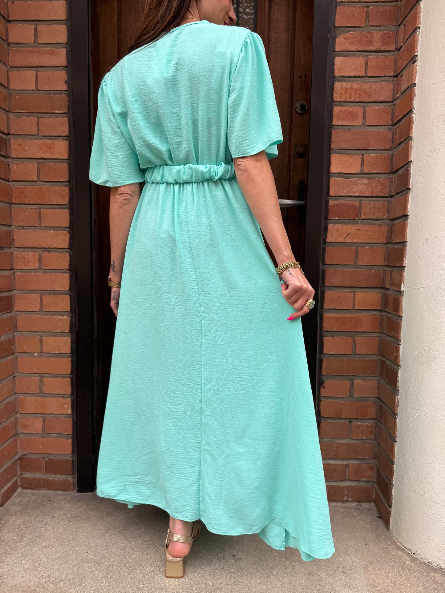 Robe Maria Vert D’eau
