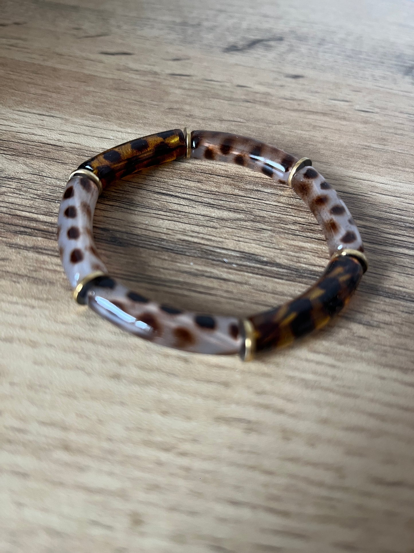 Bracelet Summer Double Leopard