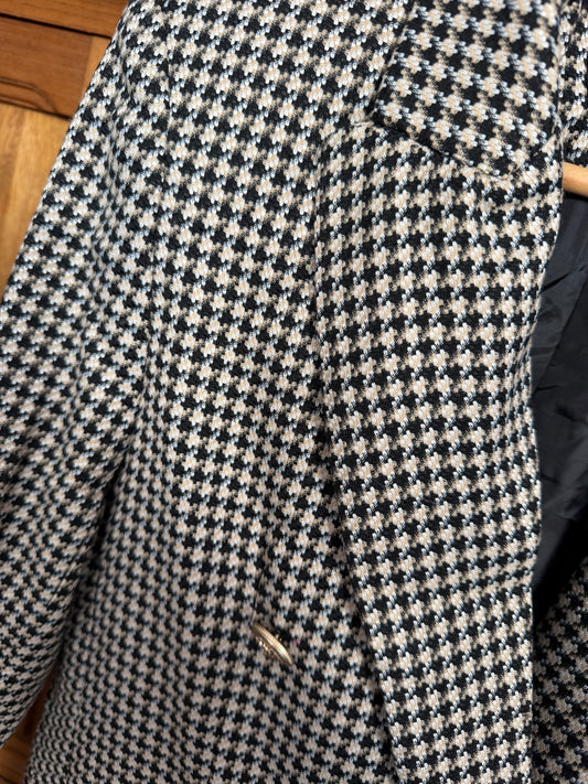 Blazer Carreaux Noir (taille L)
