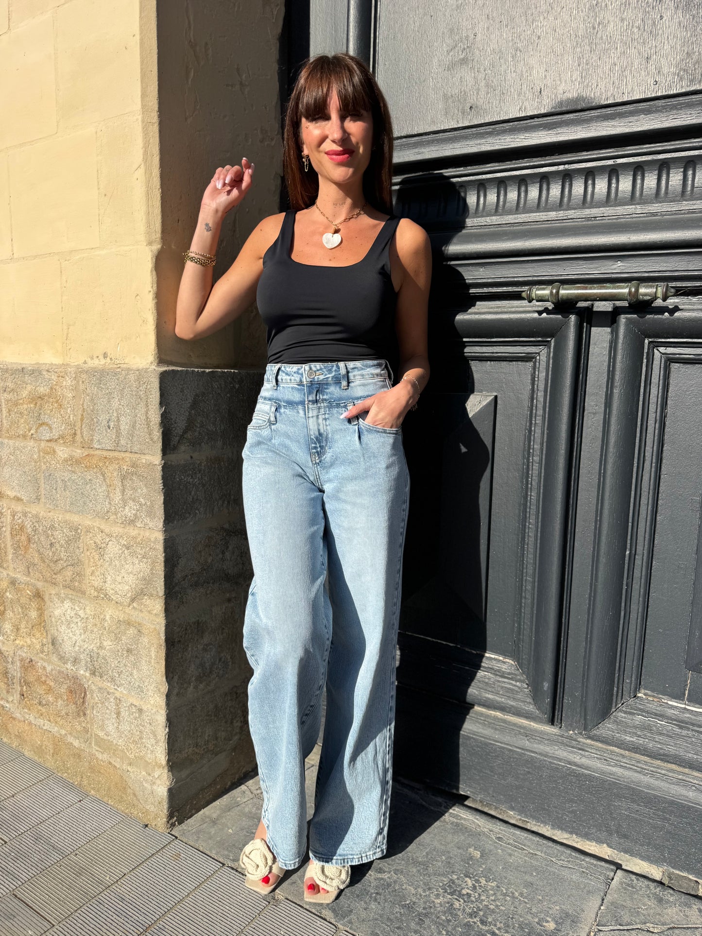 Top Gainant Noir (taille 34)