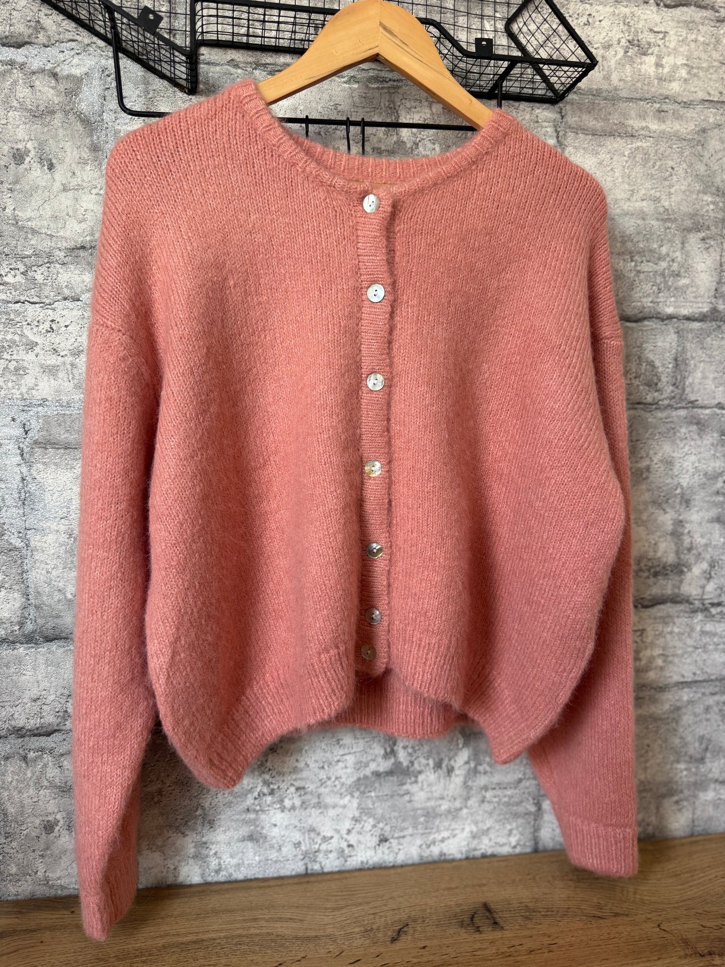 Gilet Elliot Vieux Rose