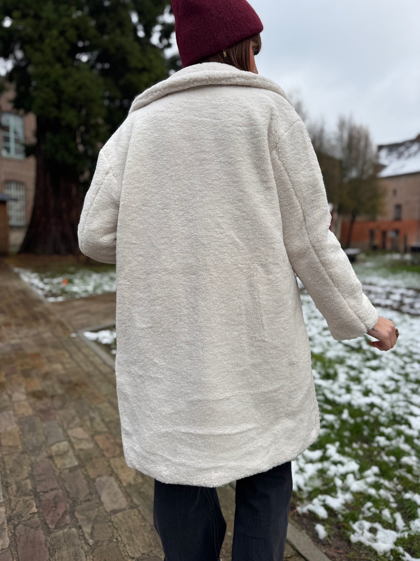 Manteau Irish Ivoire