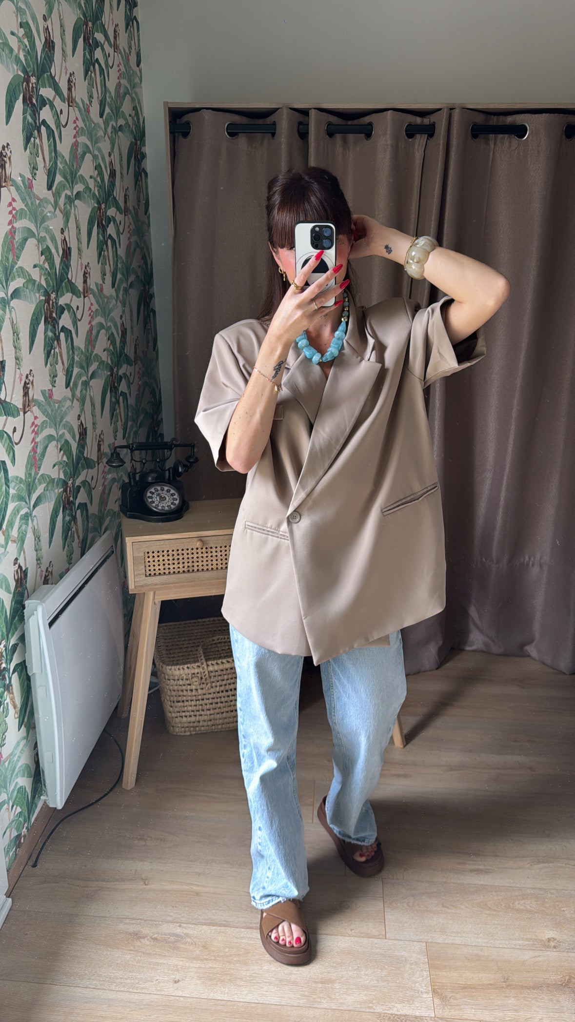 Veste Charly Taupe