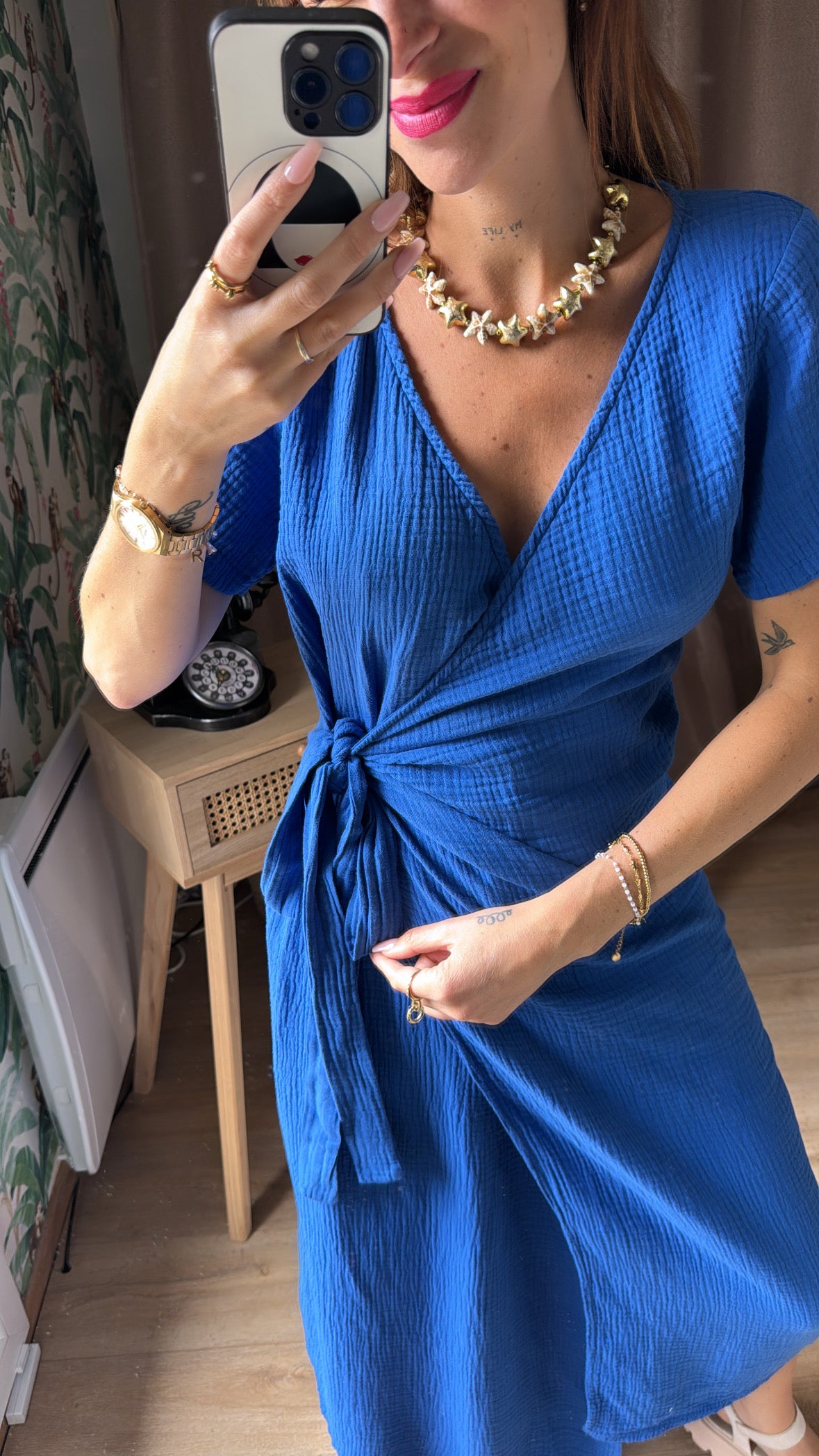 Robe Alicia Bleu Roi