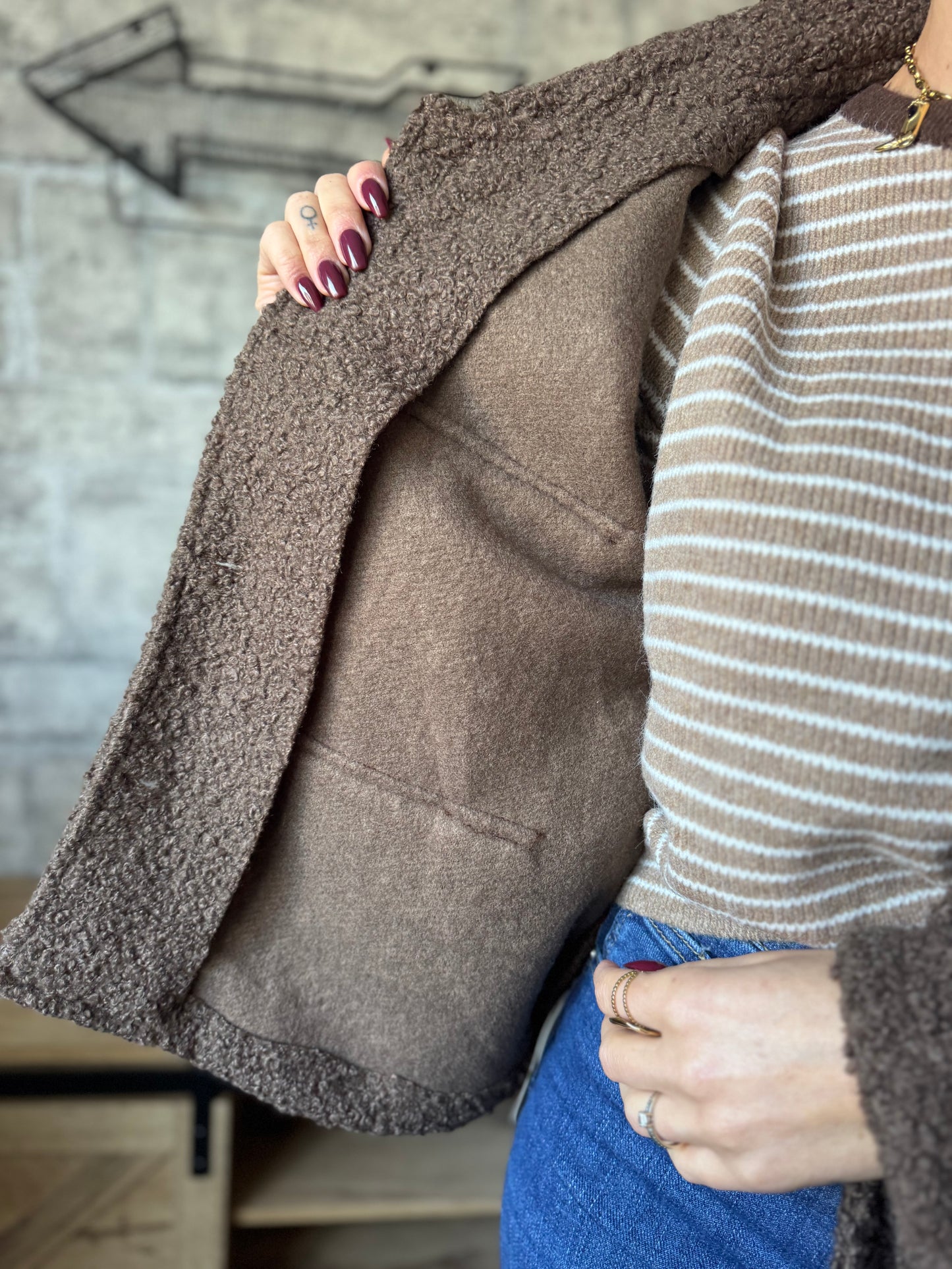 Veste Teddy