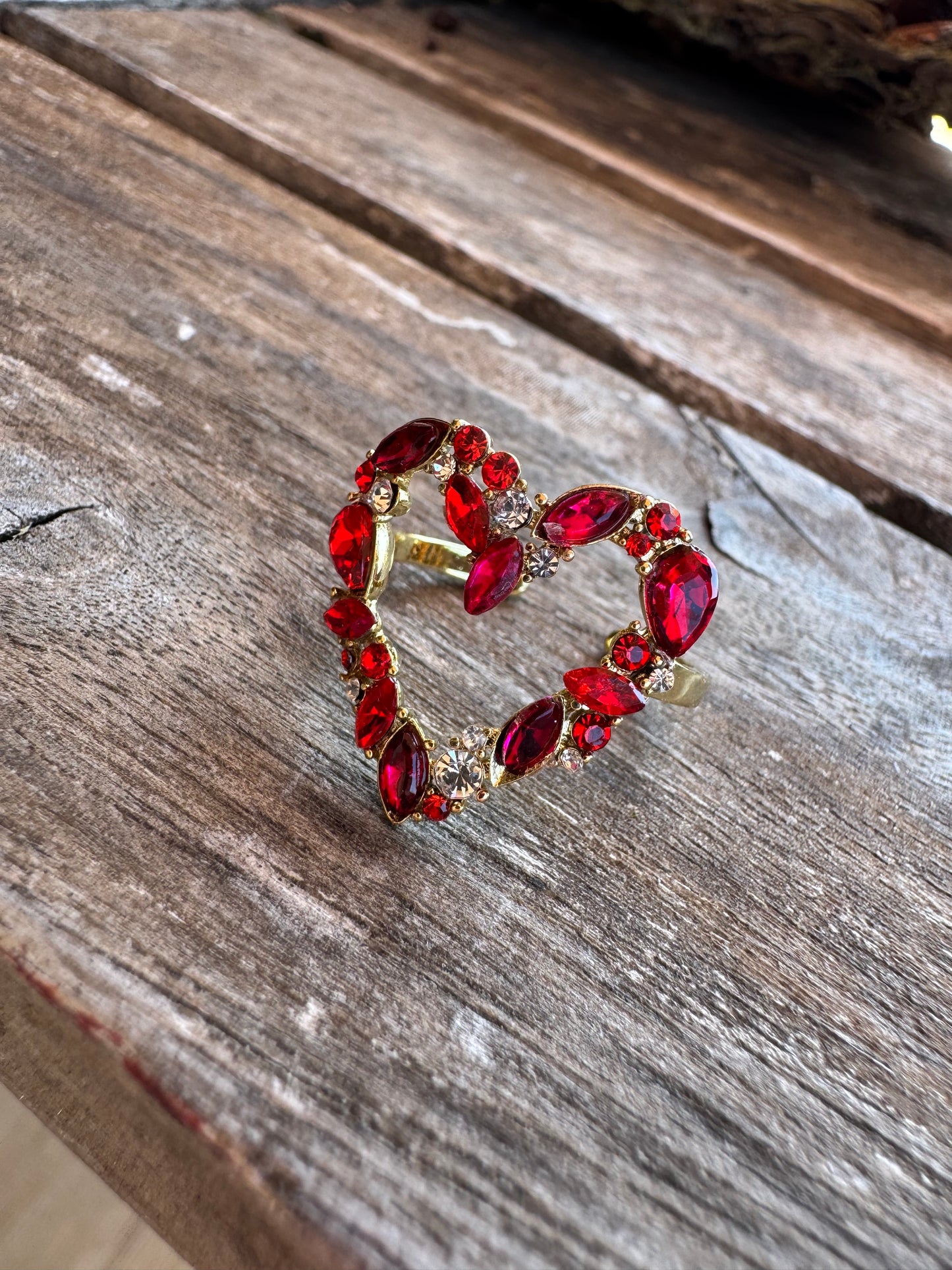 Bague Luxe Cœur
