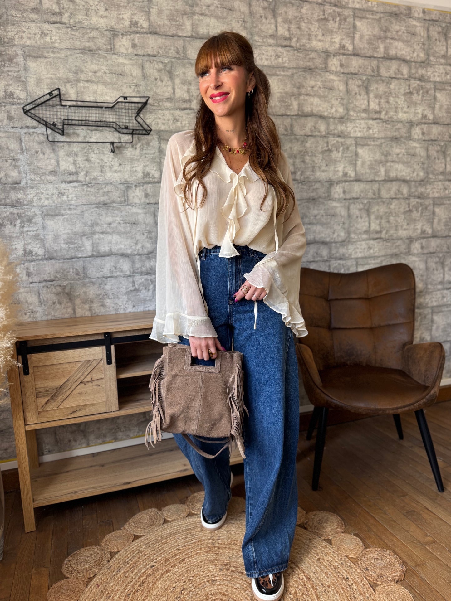 Blouse Serena Écru