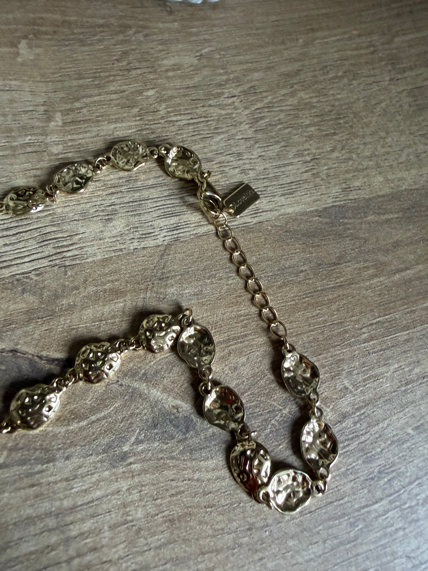 Collier Pendant Doré