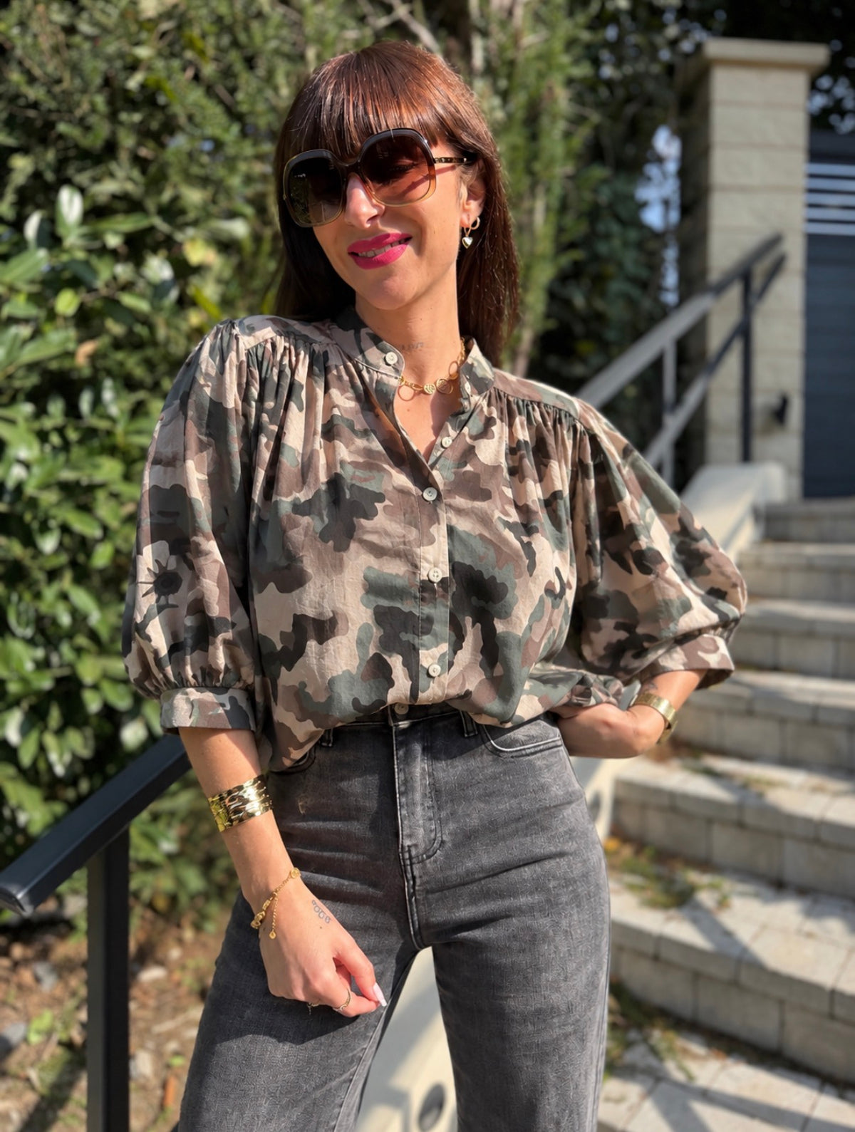 Chemise Camouflage